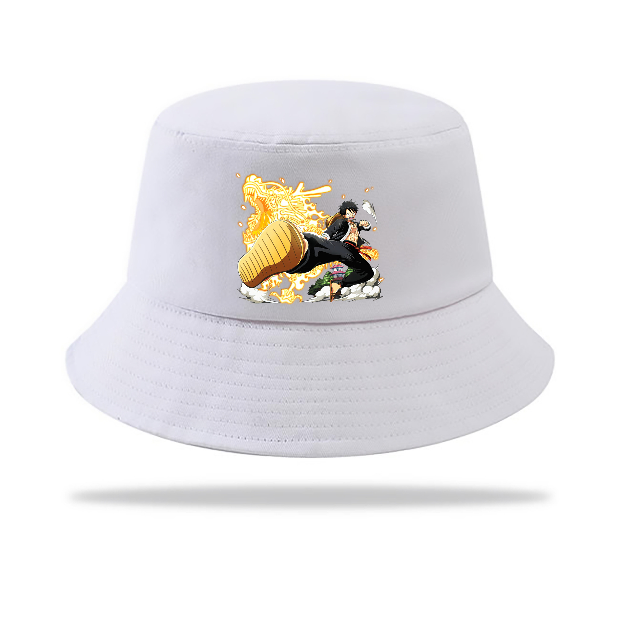 （画像用） ワンピース モンキー・D・ルフィ ONE PIECE Monkey D. Luffy アウトドア日除けバケットハット