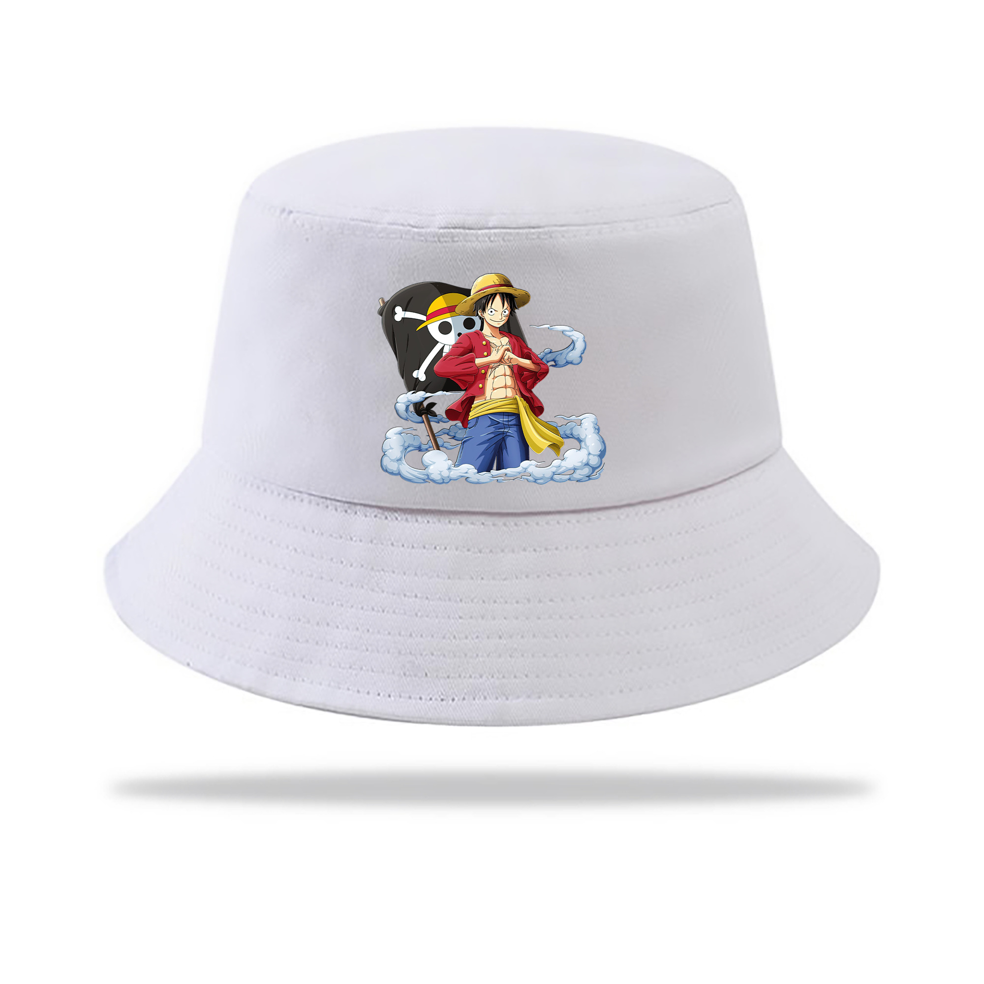 （画像用） ワンピース モンキー・D・ルフィ ONE PIECE Monkey D. Luffy アウトドア日除けバケットハット