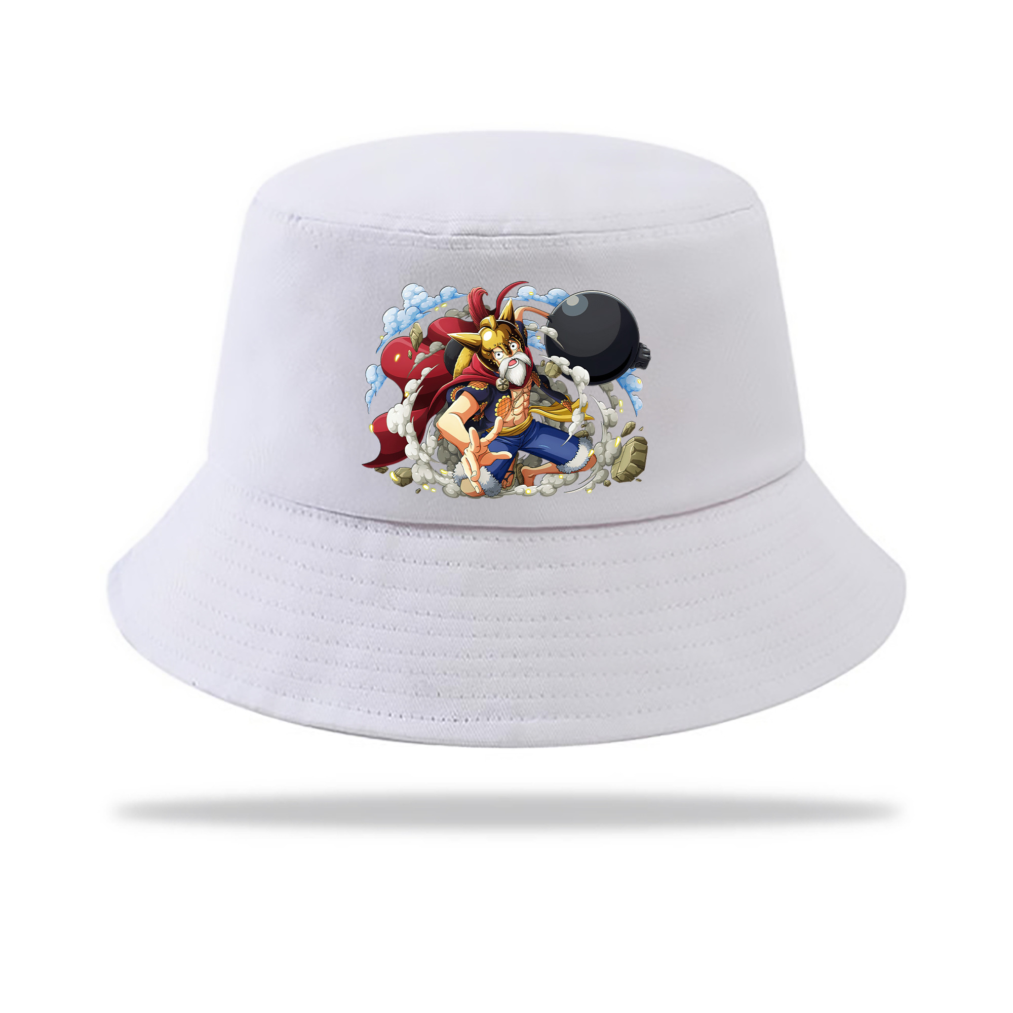 （画像用） ワンピース モンキー・D・ルフィ ONE PIECE Monkey D. Luffy アウトドア日除けバケットハット