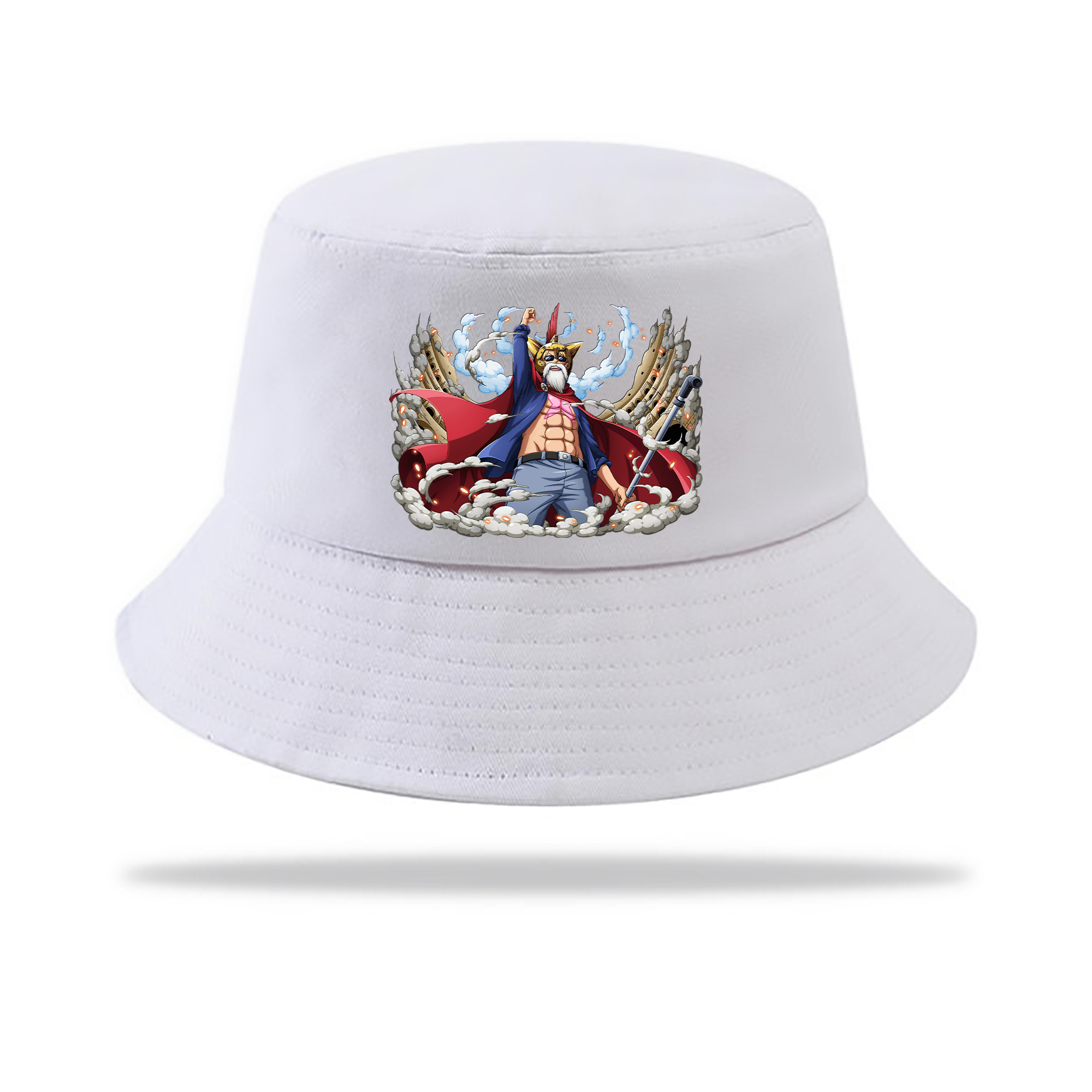 （画像用） ワンピース モンキー・D・ルフィ ONE PIECE Monkey D. Luffy アウトドア日除けバケットハット