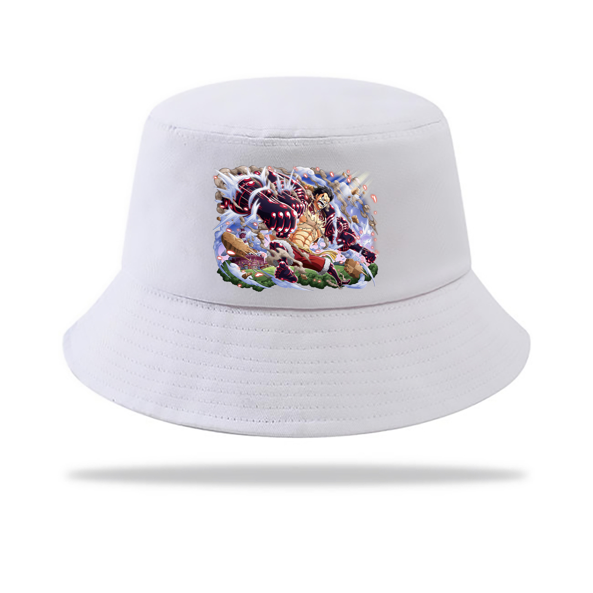 （画像用） ワンピース モンキー・D・ルフィ ONE PIECE Monkey D. Luffy アウトドア日除けバケットハット