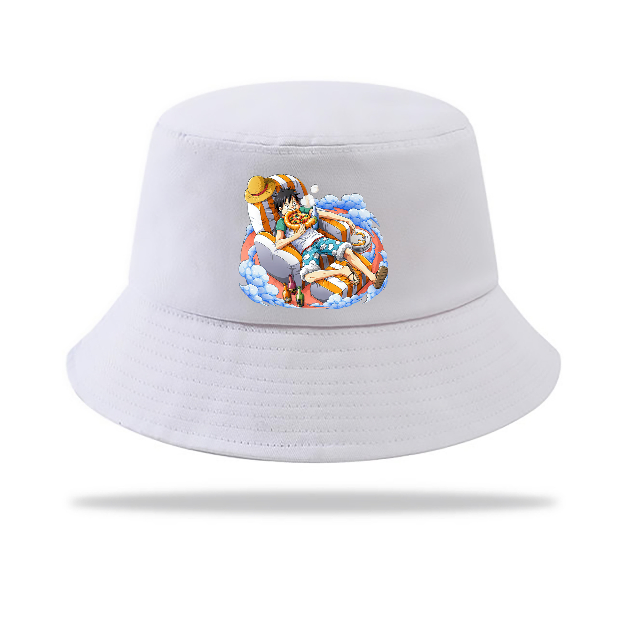 （画像用） ワンピース モンキー・D・ルフィ ONE PIECE Monkey D. Luffy アウトドア日除けバケットハット