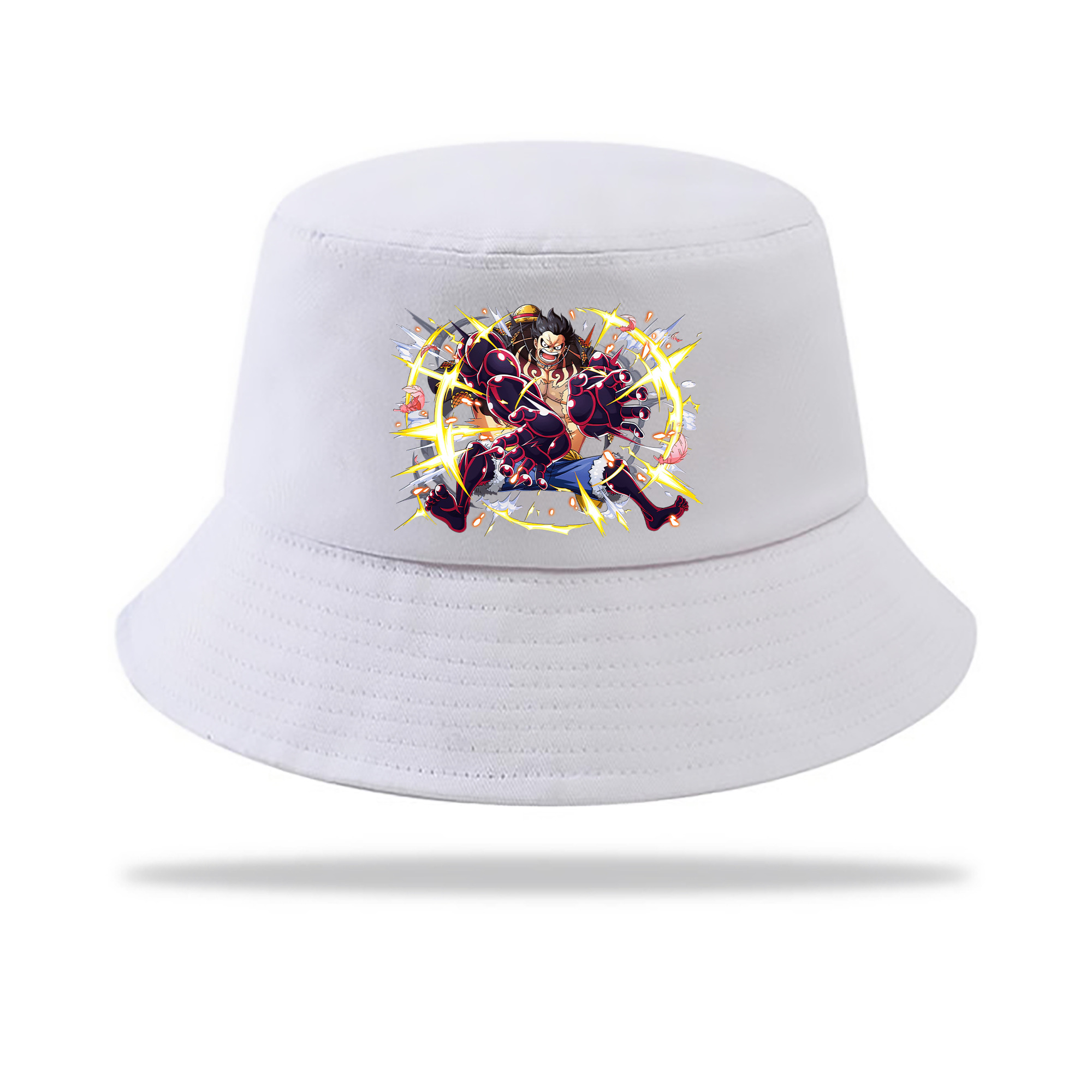 （画像用） ワンピース モンキー・D・ルフィ ONE PIECE Monkey D. Luffy アウトドア日除けバケットハット