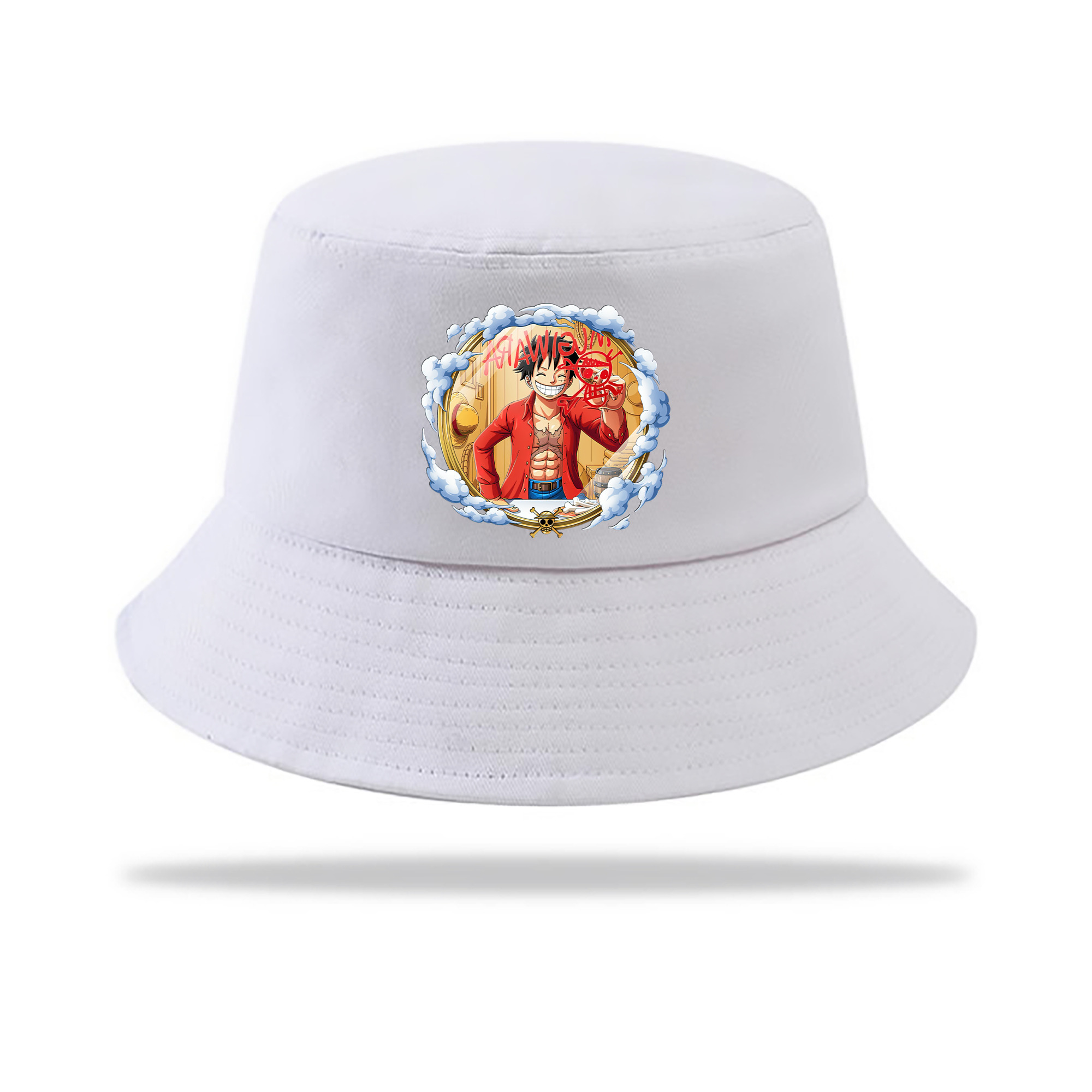 （画像用） ワンピース モンキー・D・ルフィ ONE PIECE Monkey D. Luffy アウトドア日除けバケットハット