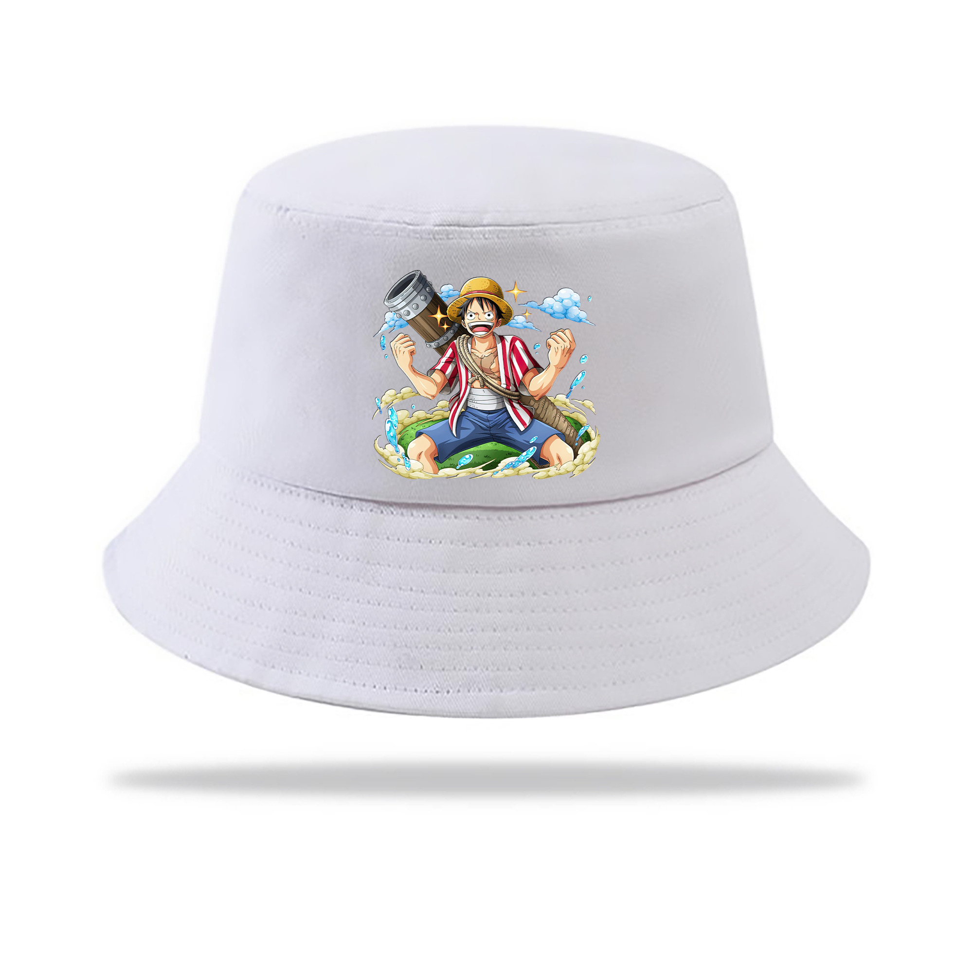 （画像用） ワンピース モンキー・D・ルフィ ONE PIECE Monkey D. Luffy アウトドア日除けバケットハット