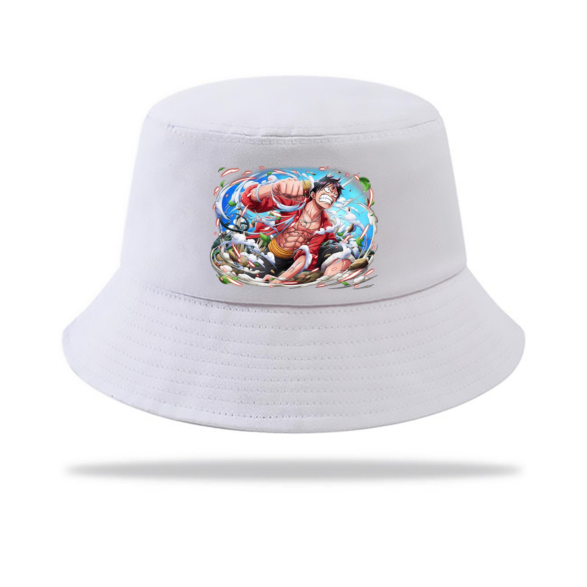 （画像用） ワンピース モンキー・D・ルフィ ONE PIECE Monkey D. Luffy アウトドア日除けバケットハット