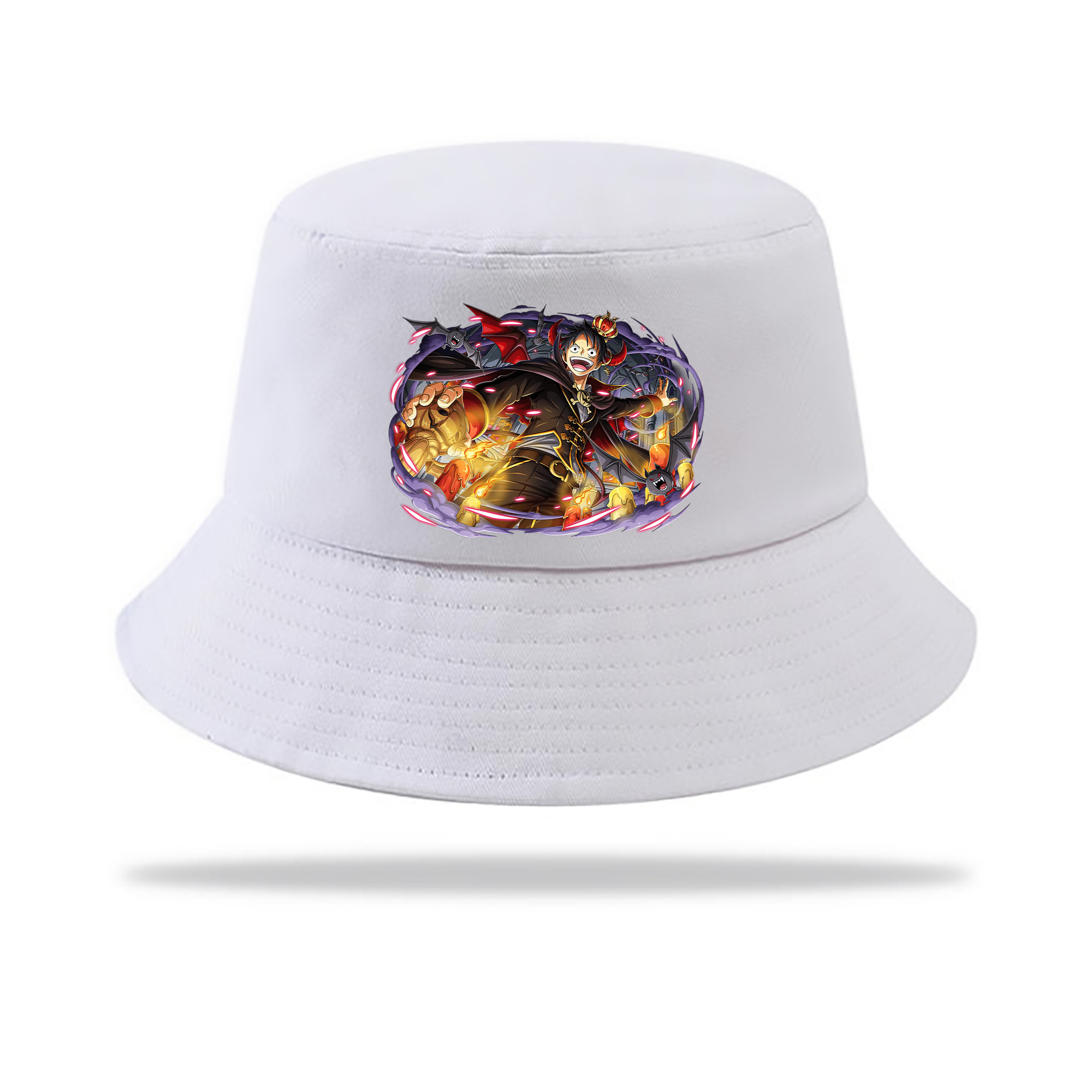 （画像用） ワンピース モンキー・D・ルフィ ONE PIECE Monkey D. Luffy アウトドア日除けバケットハット