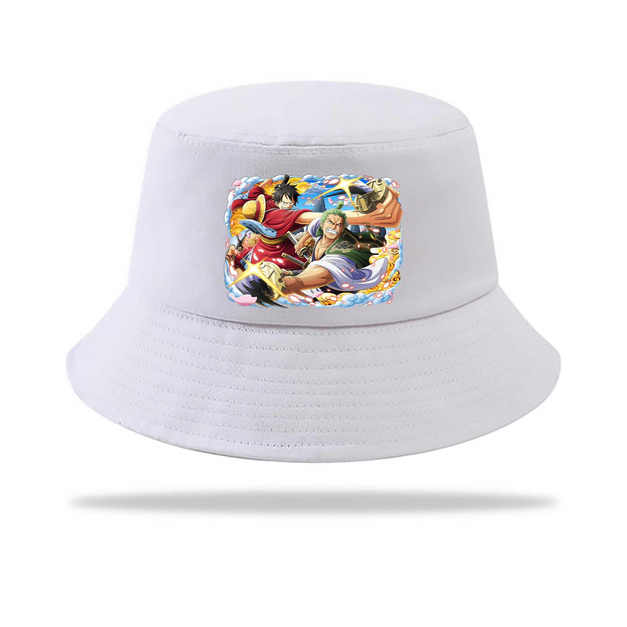 （画像用） ワンピース モンキー・D・ルフィ ONE PIECE Monkey D. Luffy アウトドア日除けバケットハット