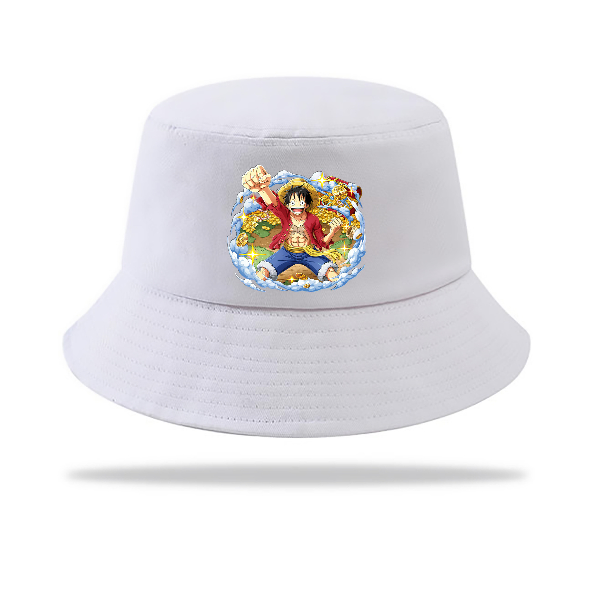 （画像用） ワンピース モンキー・D・ルフィ ONE PIECE Monkey D. Luffy アウトドア日除けバケットハット