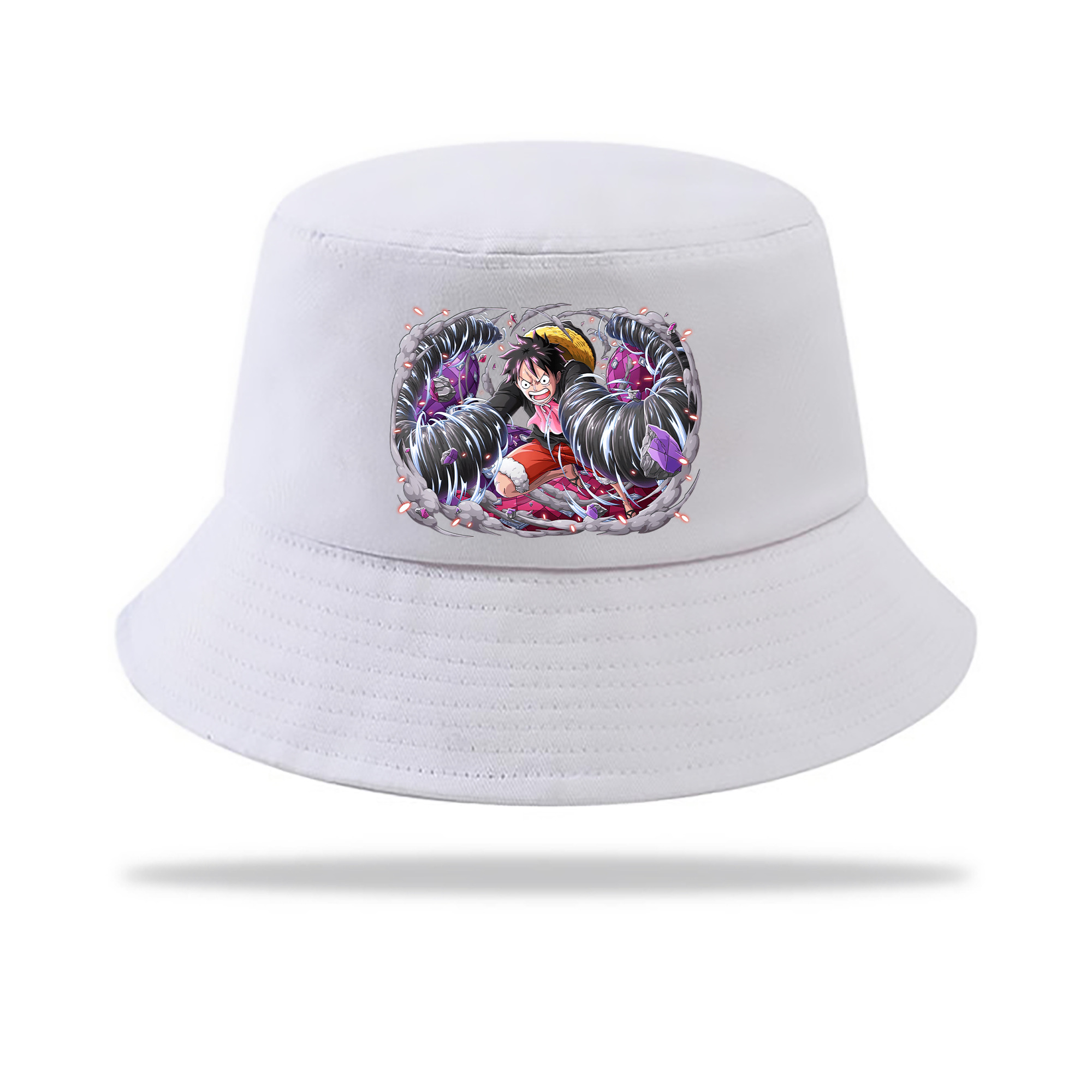 （画像用） ワンピース モンキー・D・ルフィ ONE PIECE Monkey D. Luffy アウトドア日除けバケットハット