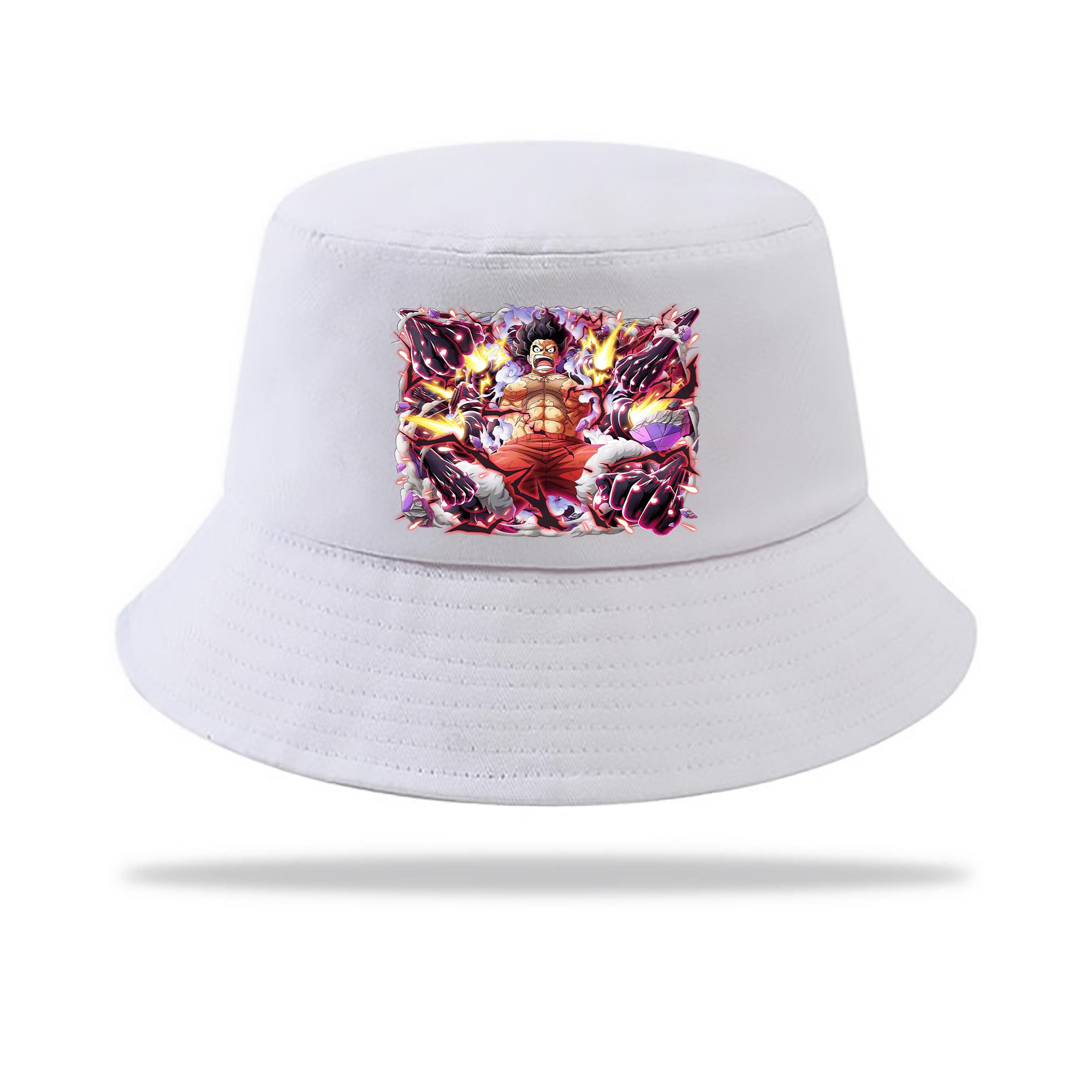 （画像用） ワンピース モンキー・D・ルフィ ONE PIECE Monkey D. Luffy アウトドア日除けバケットハット