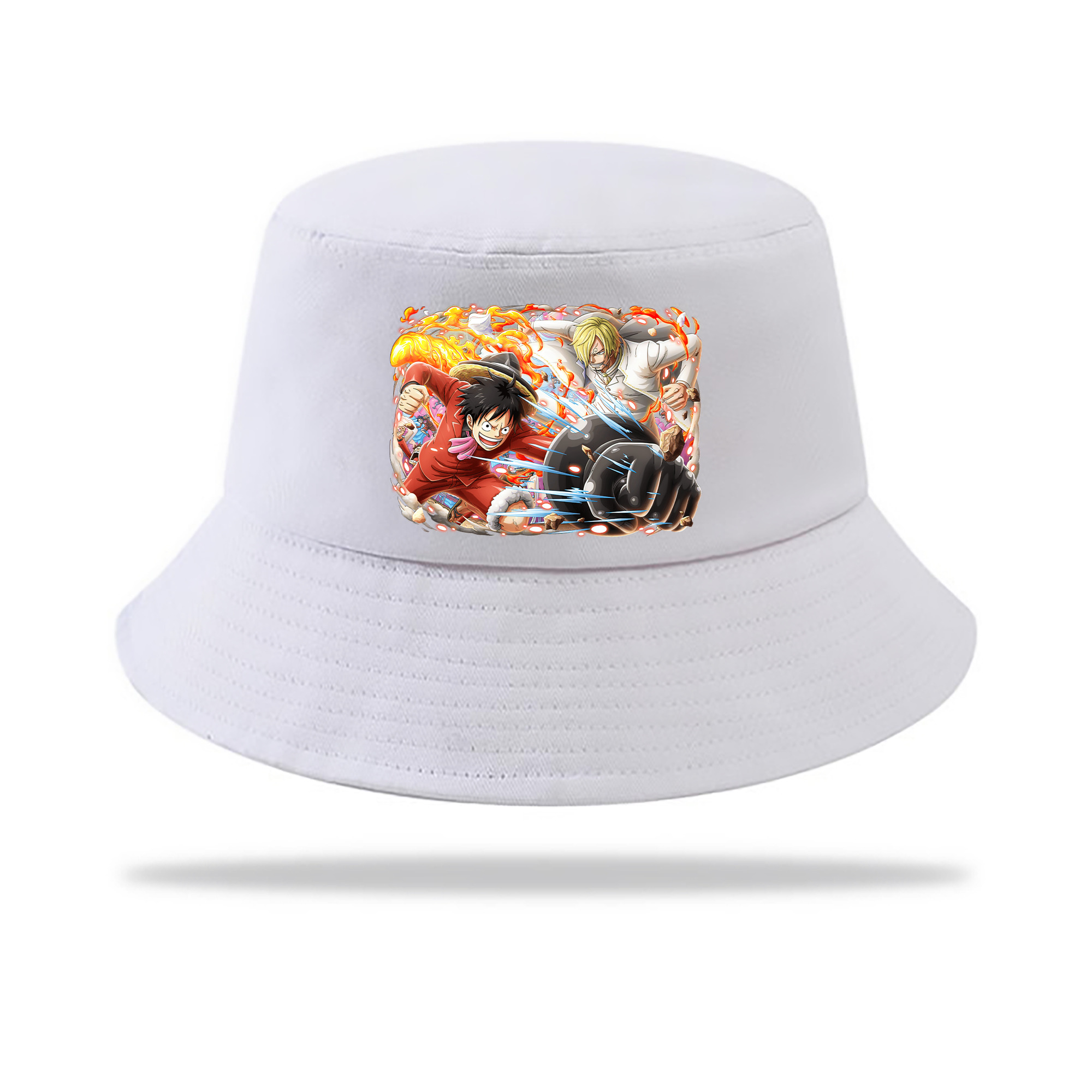 （画像用） ワンピース モンキー・D・ルフィ ONE PIECE Monkey D. Luffy アウトドア日除けバケットハット