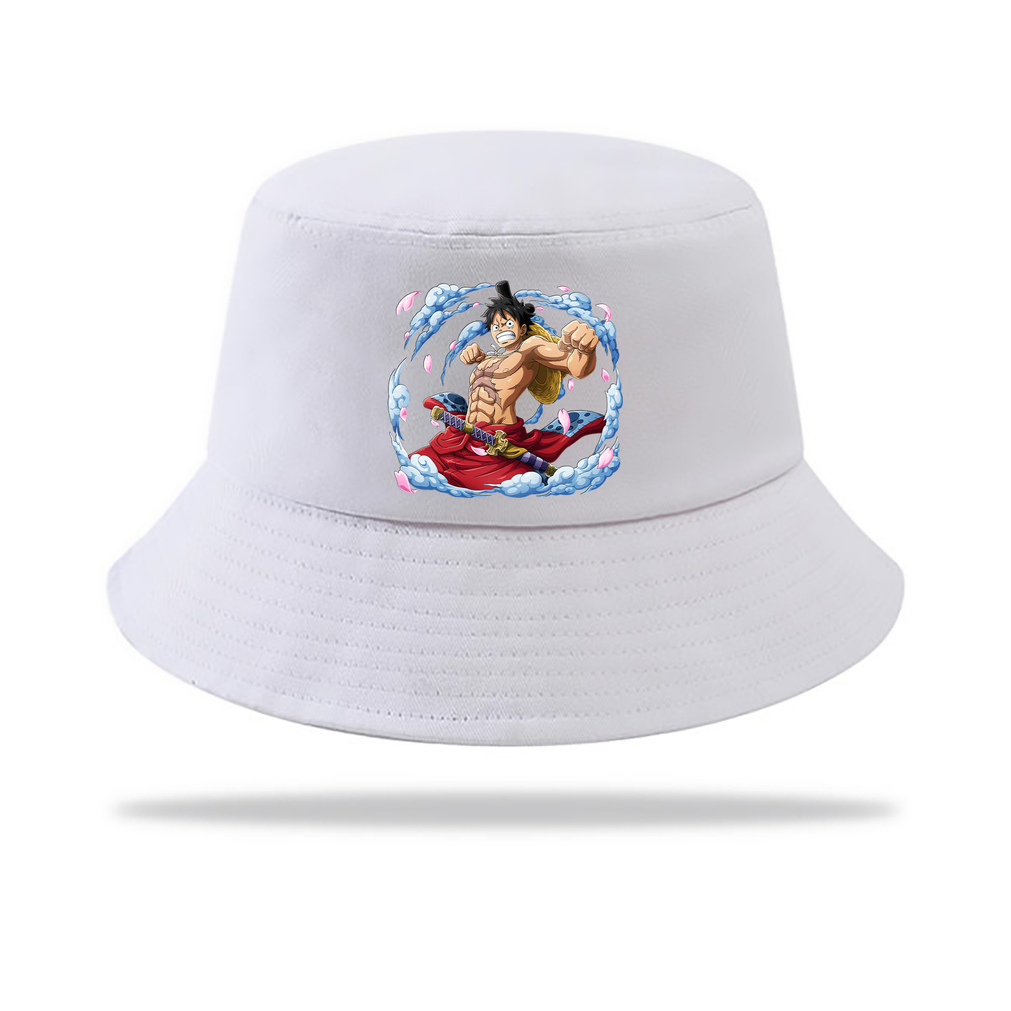 （画像用） ワンピース モンキー・D・ルフィ ONE PIECE Monkey D. Luffy アウトドア日除けバケットハット