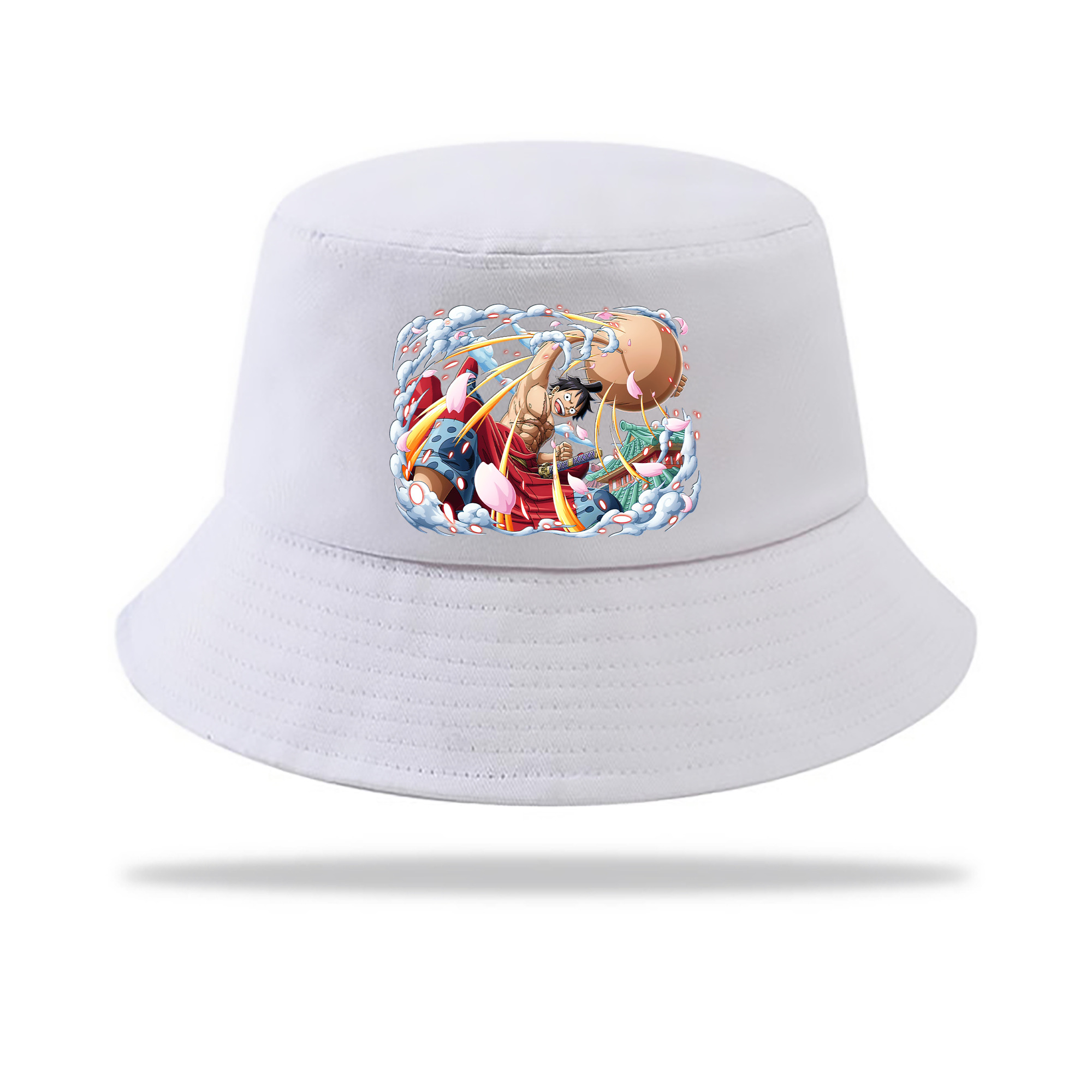 （画像用） ワンピース モンキー・D・ルフィ ONE PIECE Monkey D. Luffy アウトドア日除けバケットハット