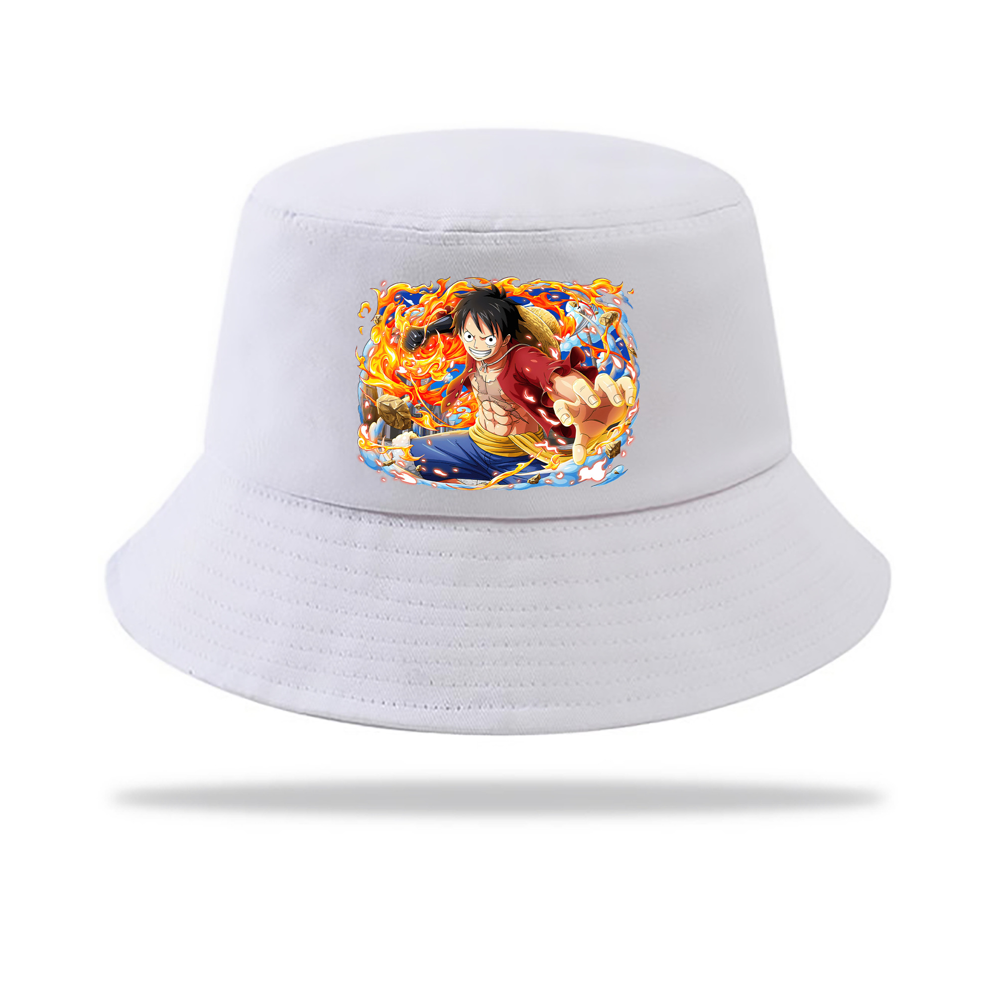 （画像用） ワンピース モンキー・D・ルフィ ONE PIECE Monkey D. Luffy アウトドア日除けバケットハット