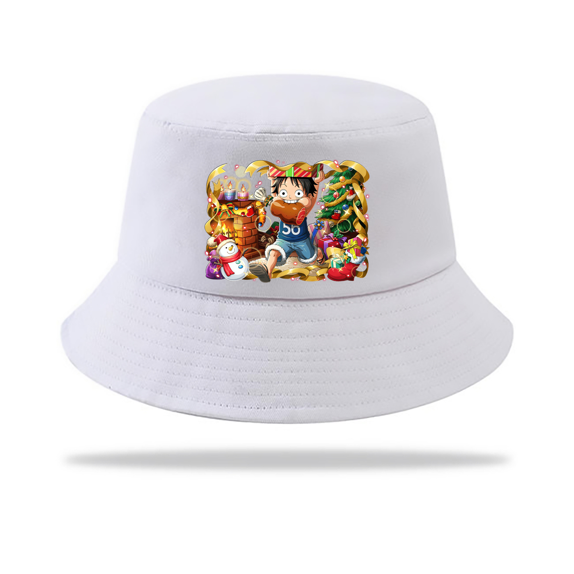 （画像用） ワンピース モンキー・D・ルフィ ONE PIECE Monkey D. Luffy アウトドア日除けバケットハット
