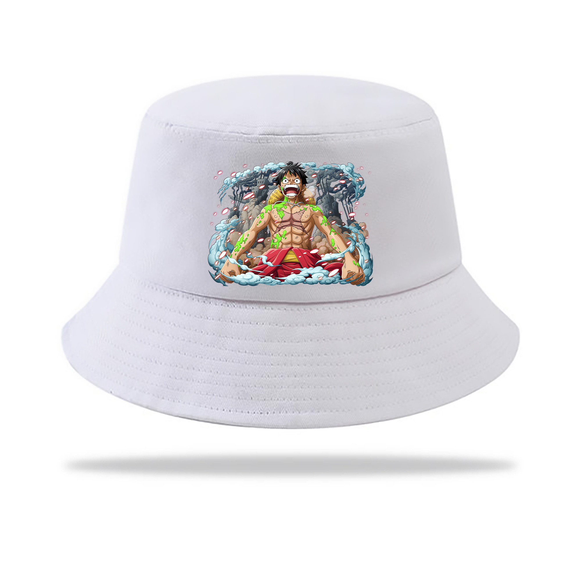 （画像用） ワンピース モンキー・D・ルフィ ONE PIECE Monkey D. Luffy アウトドア日除けバケットハット
