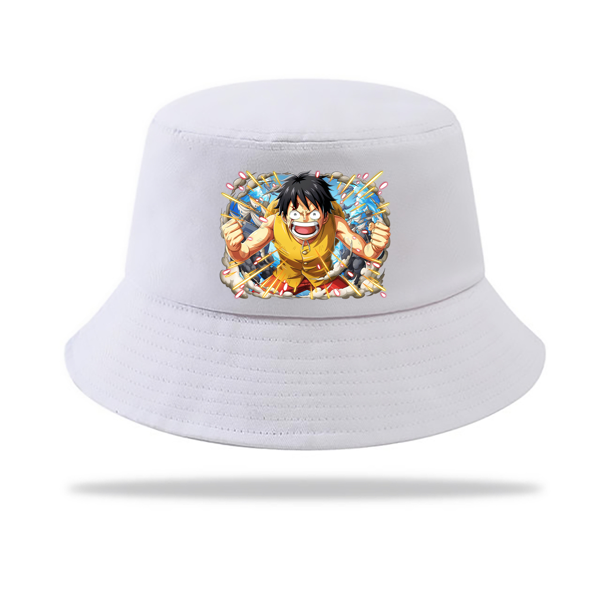 （画像用） ワンピース モンキー・D・ルフィ ONE PIECE Monkey D. Luffy アウトドア日除けバケットハット