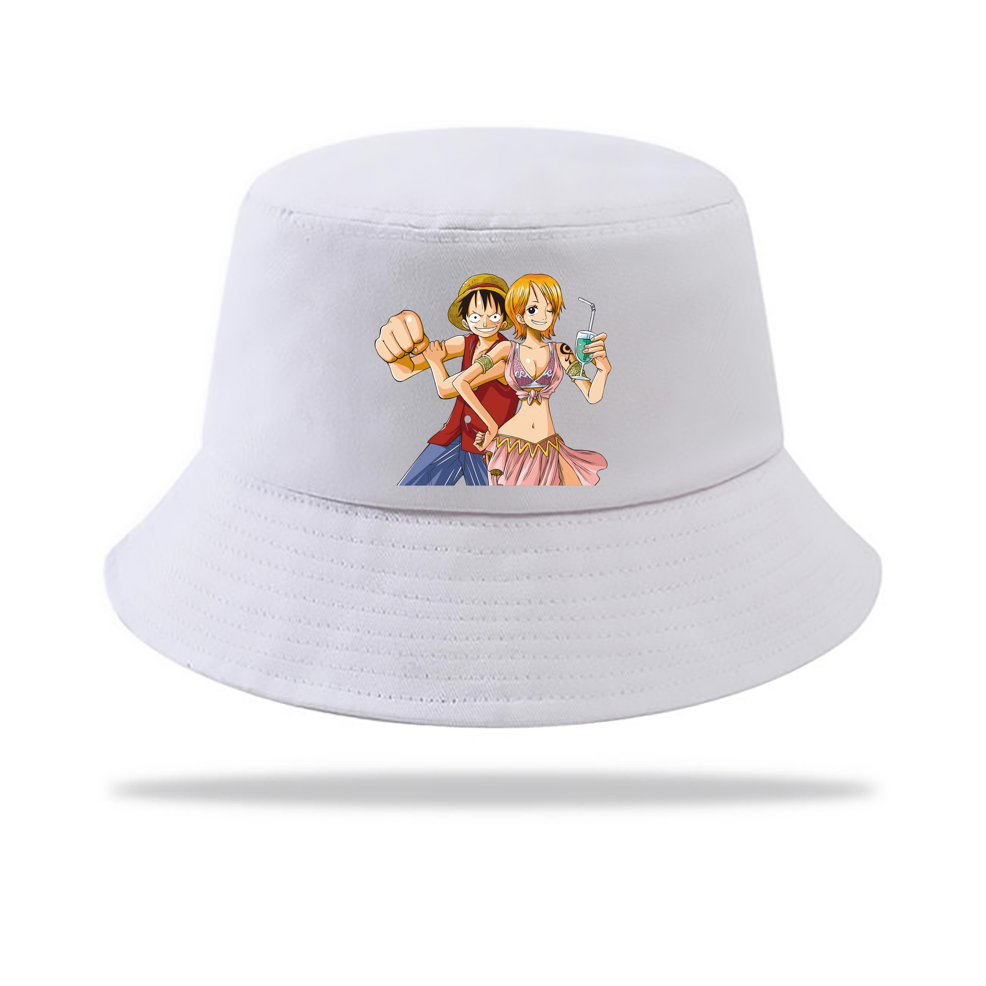 （画像用） ワンピース モンキー・D・ルフィ ONE PIECE Monkey D. Luffy アウトドア日除けバケットハット