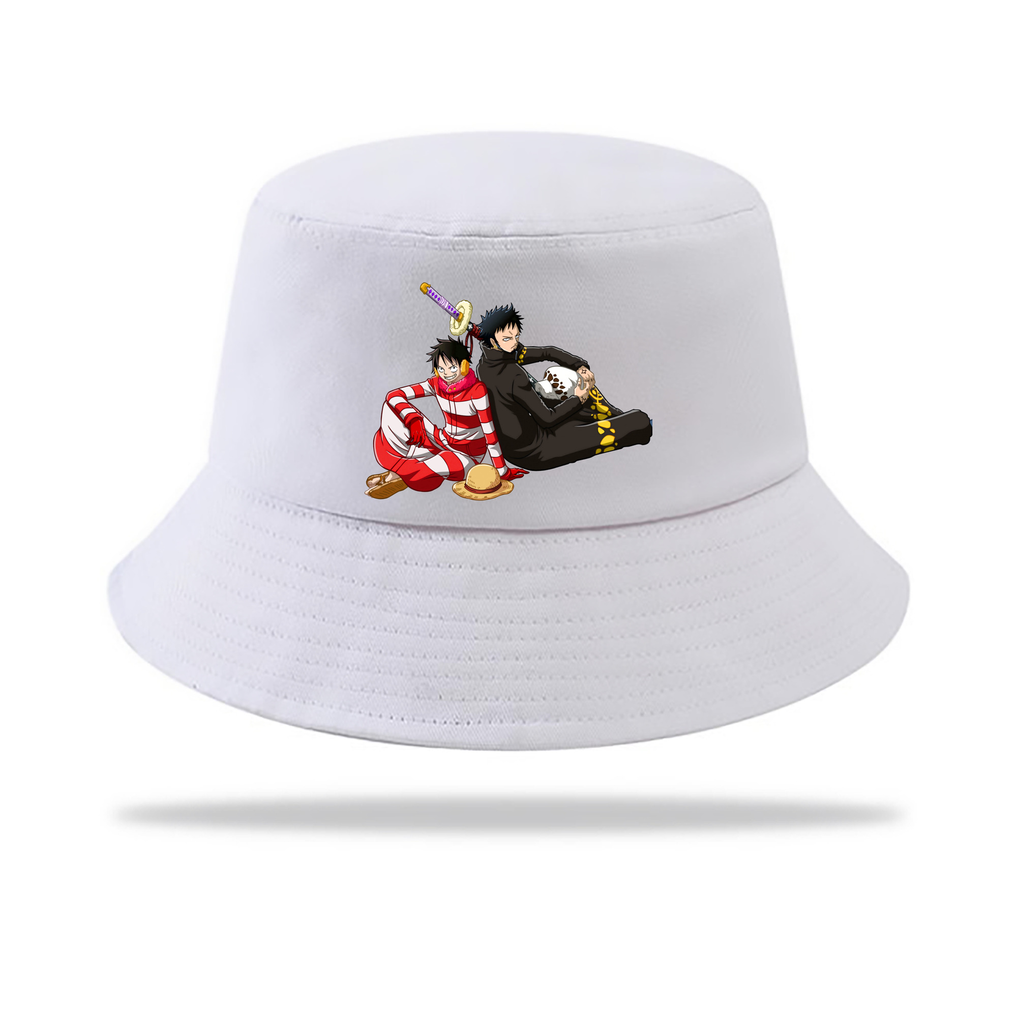 （画像用） ワンピース モンキー・D・ルフィ ONE PIECE Monkey D. Luffy アウトドア日除けバケットハット