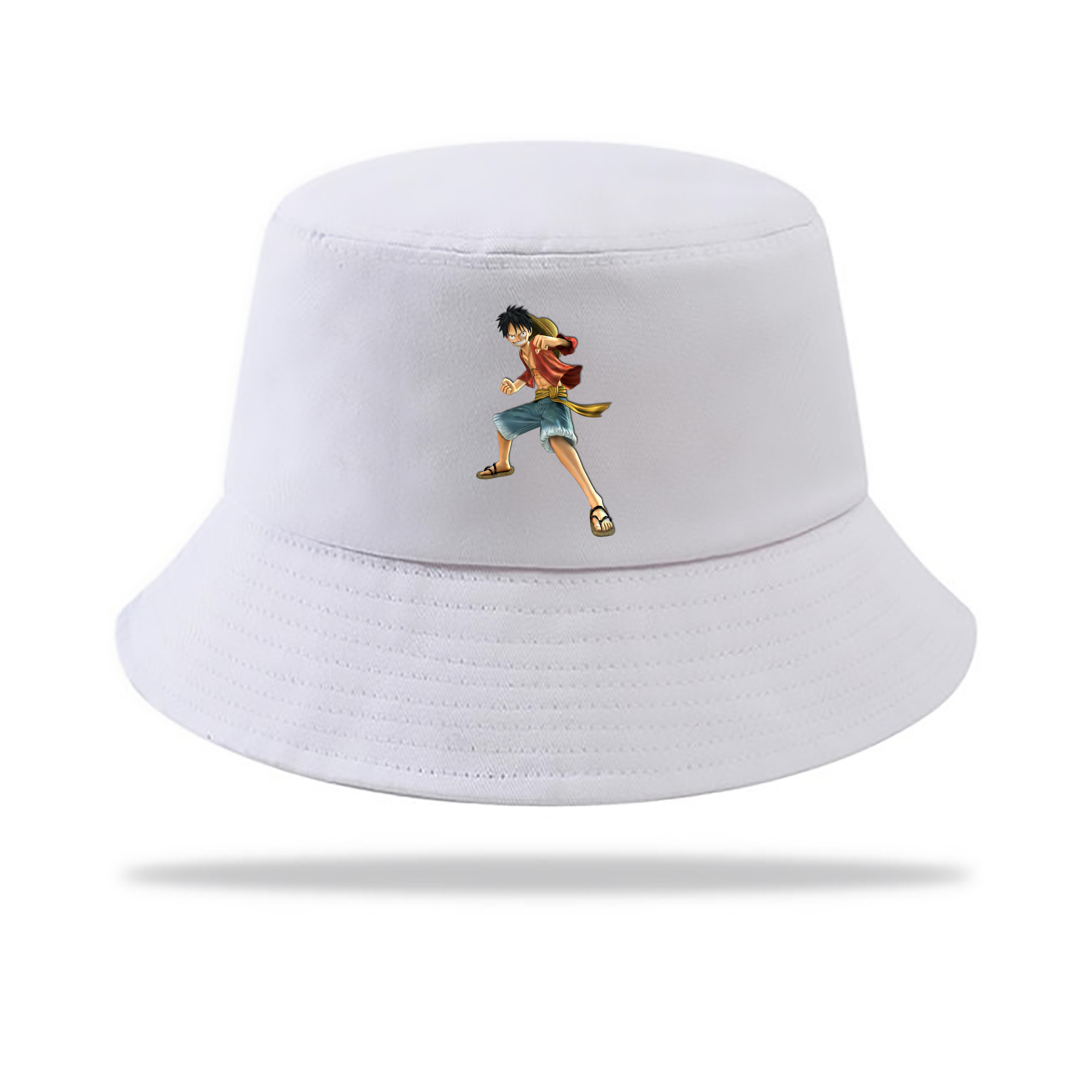 （画像用） ワンピース モンキー・D・ルフィ ONE PIECE Monkey D. Luffy アウトドア日除けバケットハット