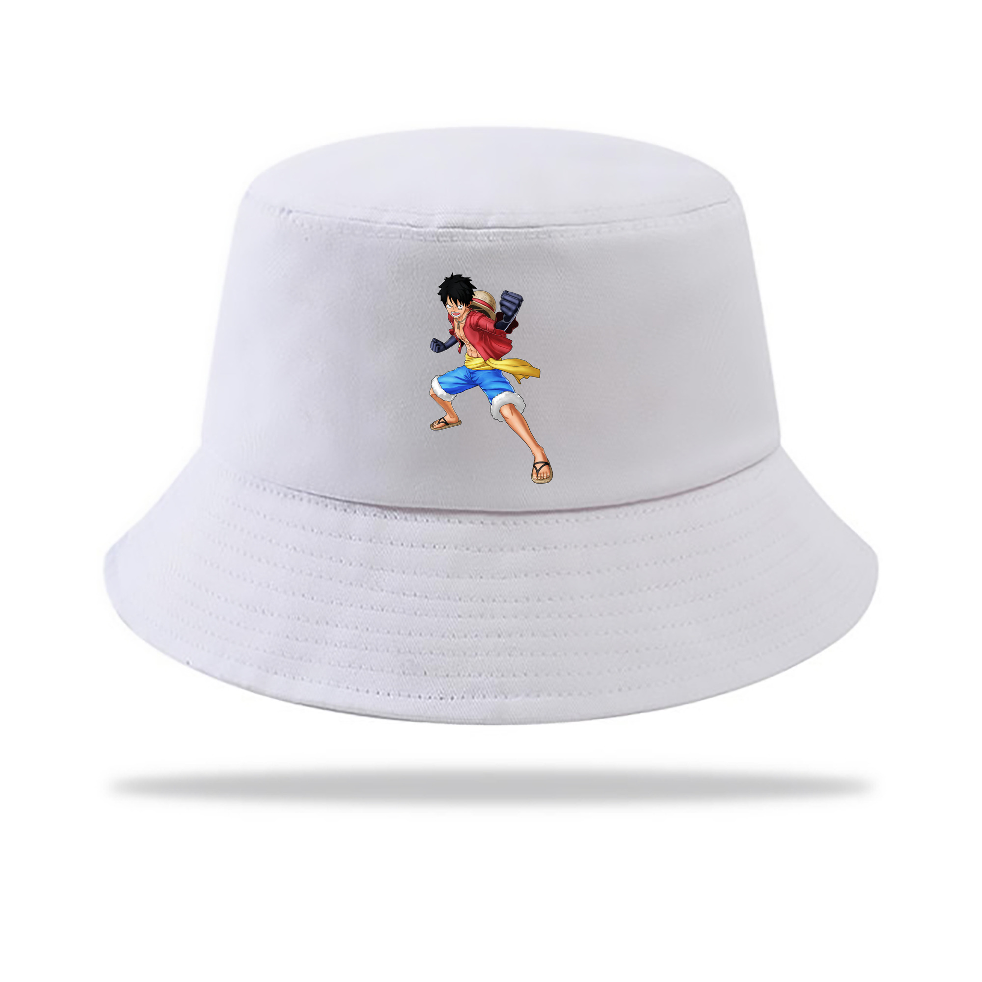 （画像用） ワンピース モンキー・D・ルフィ ONE PIECE Monkey D. Luffy アウトドア日除けバケットハット