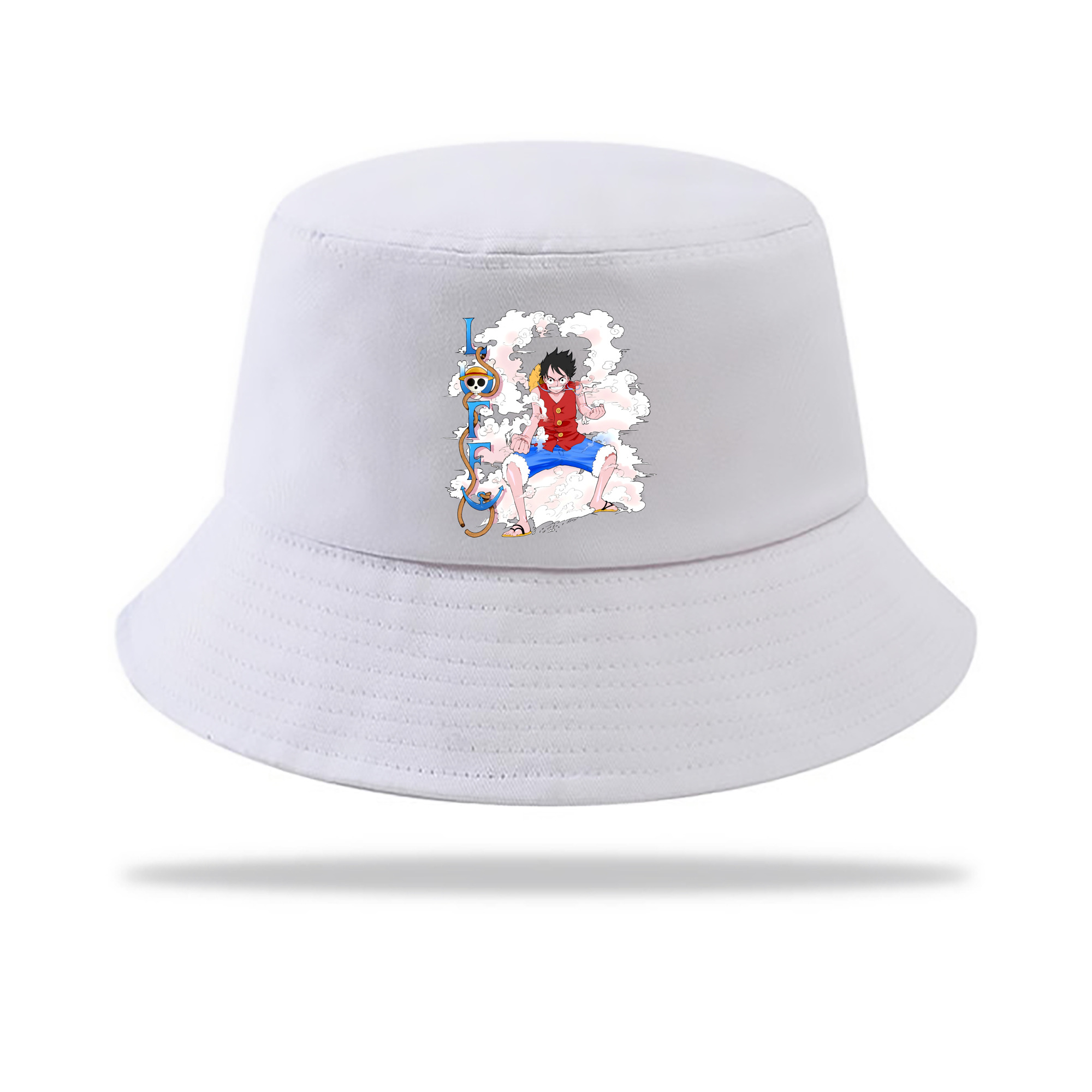 （画像用） ワンピース モンキー・D・ルフィ ONE PIECE Monkey D. Luffy アウトドア日除けバケットハット