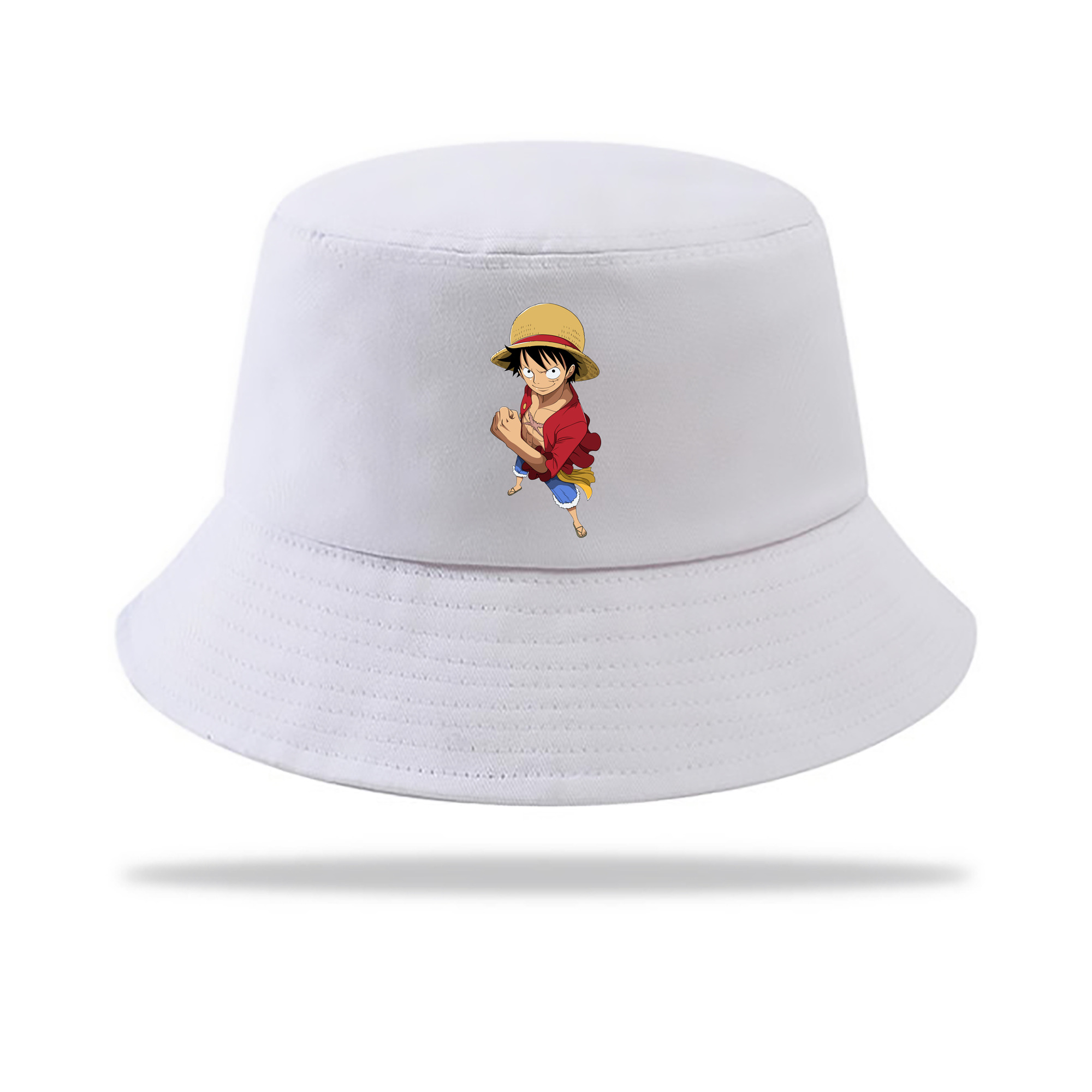 （画像用） ワンピース モンキー・D・ルフィ ONE PIECE Monkey D. Luffy アウトドア日除けバケットハット
