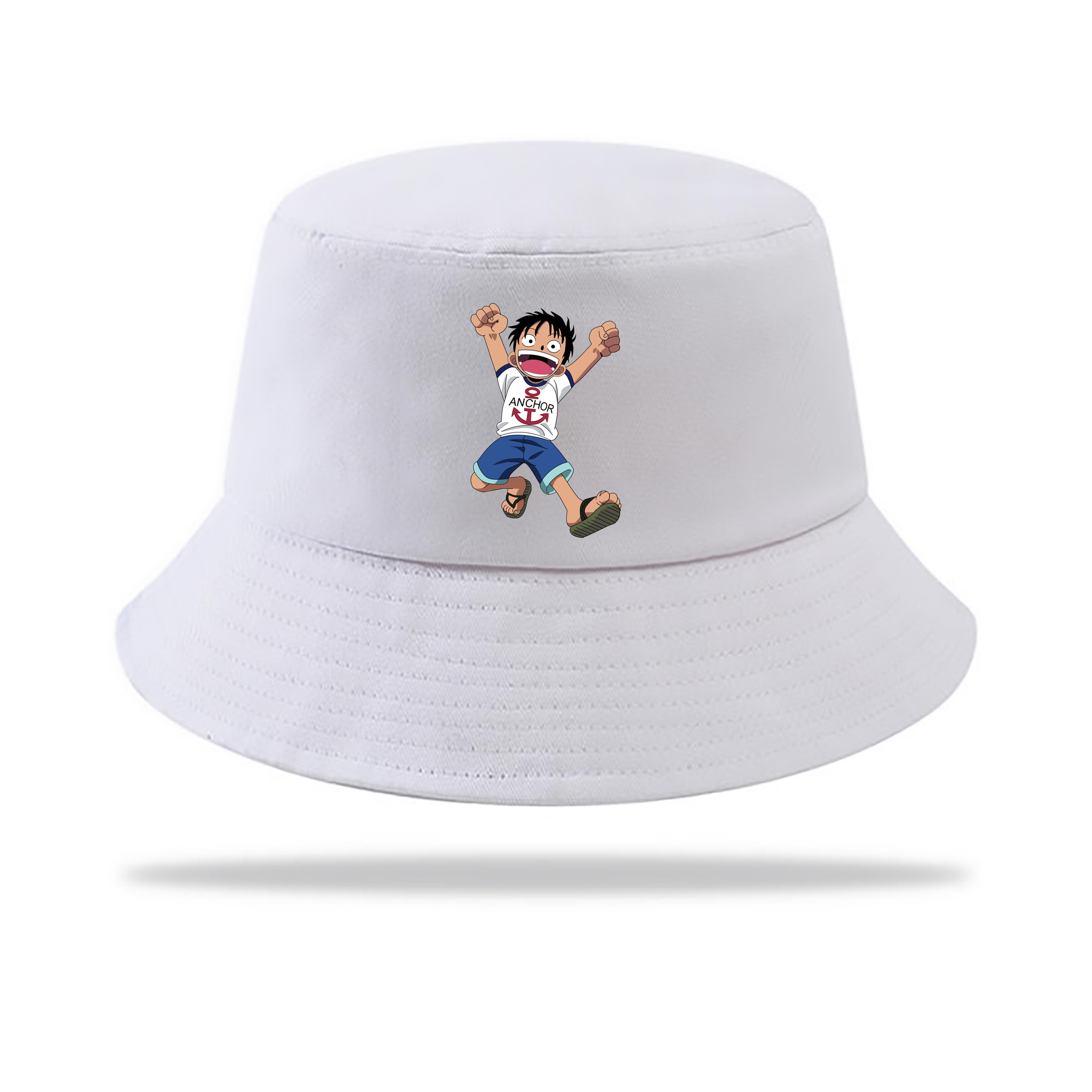 （画像用） ワンピース モンキー・D・ルフィ ONE PIECE Monkey D. Luffy アウトドア日除けバケットハット