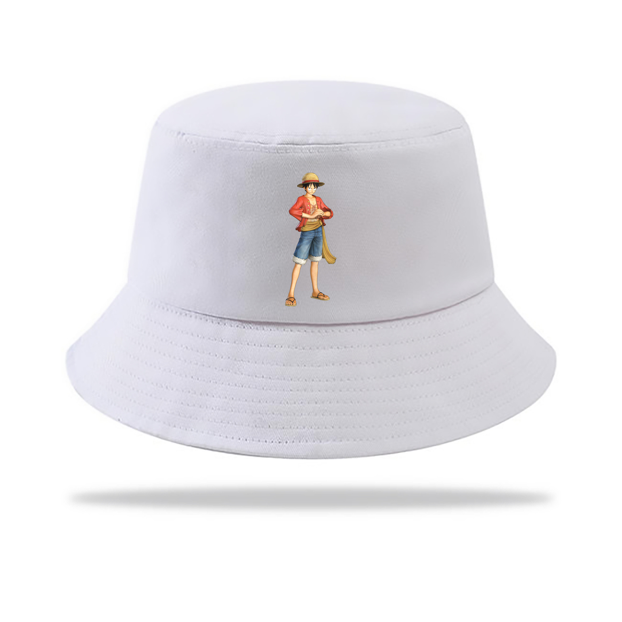 （画像用） ワンピース モンキー・D・ルフィ ONE PIECE Monkey D. Luffy アウトドア日除けバケットハット