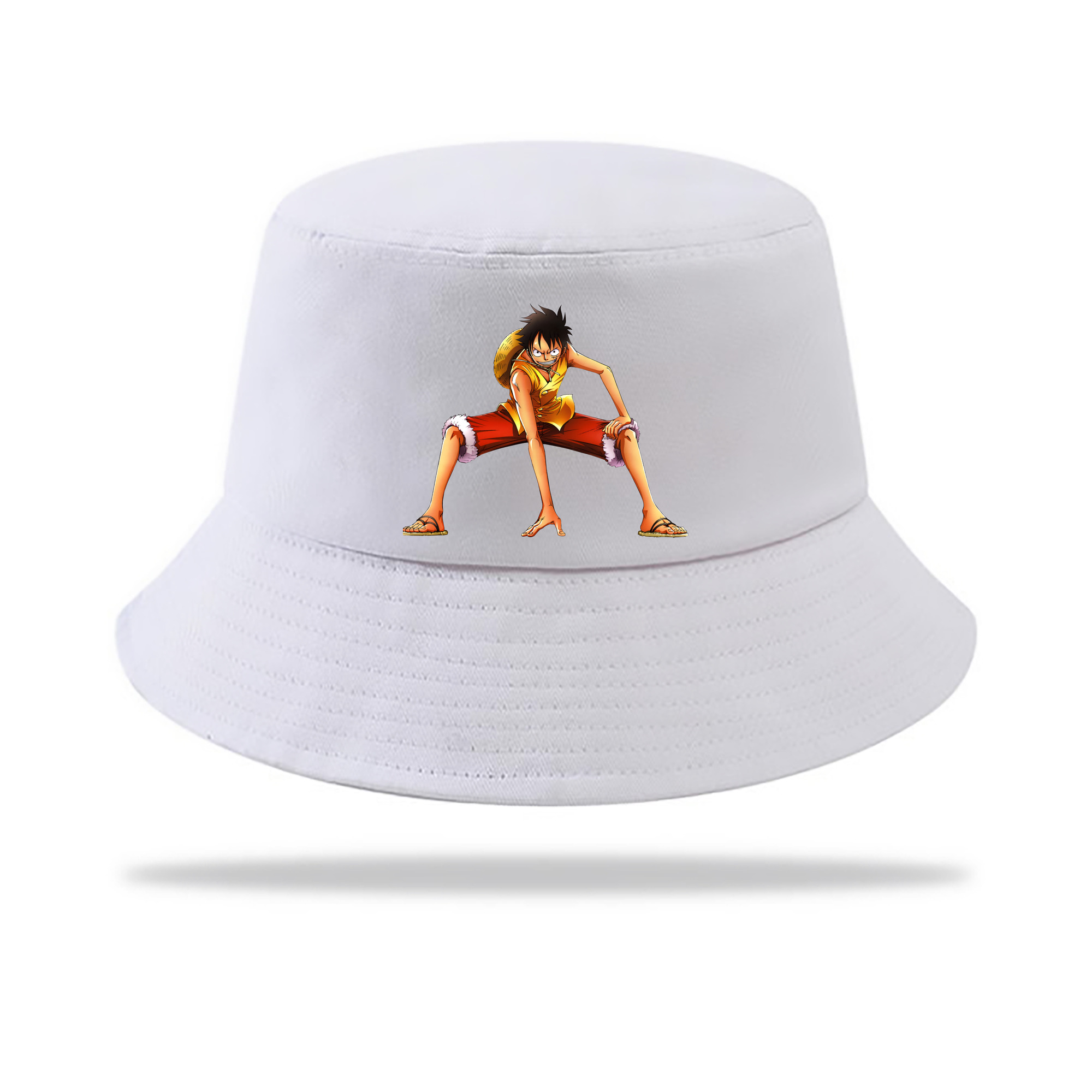 （画像用） ワンピース モンキー・D・ルフィ ONE PIECE Monkey D. Luffy アウトドア日除けバケットハット