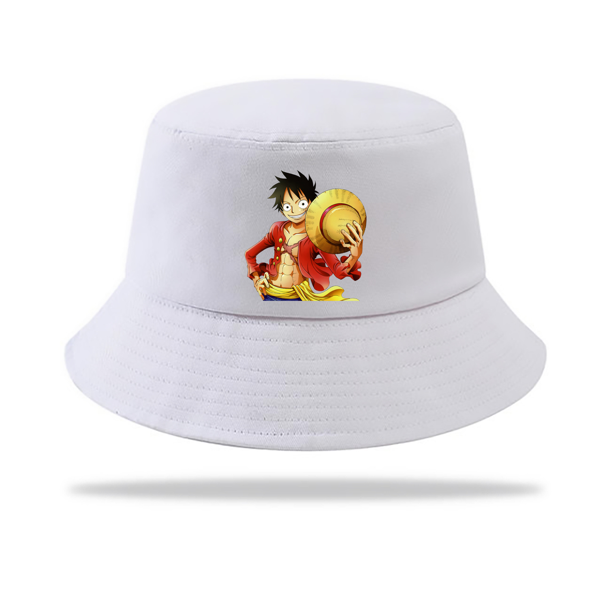 （画像用） ワンピース モンキー・D・ルフィ ONE PIECE Monkey D. Luffy アウトドア日除けバケットハット