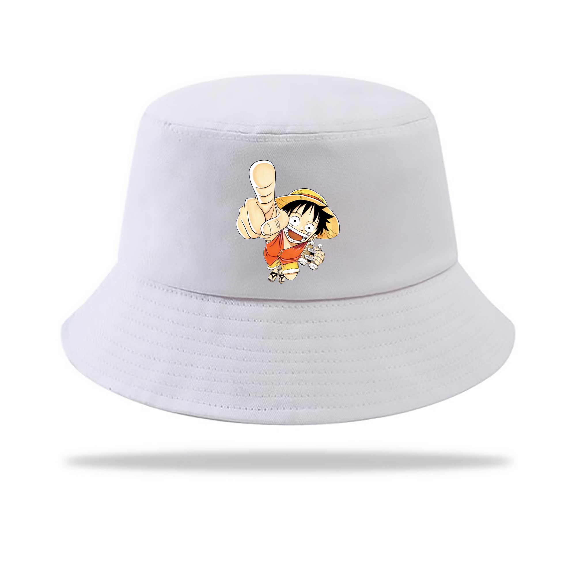 （画像用） ワンピース モンキー・D・ルフィ ONE PIECE Monkey D. Luffy アウトドア日除けバケットハット