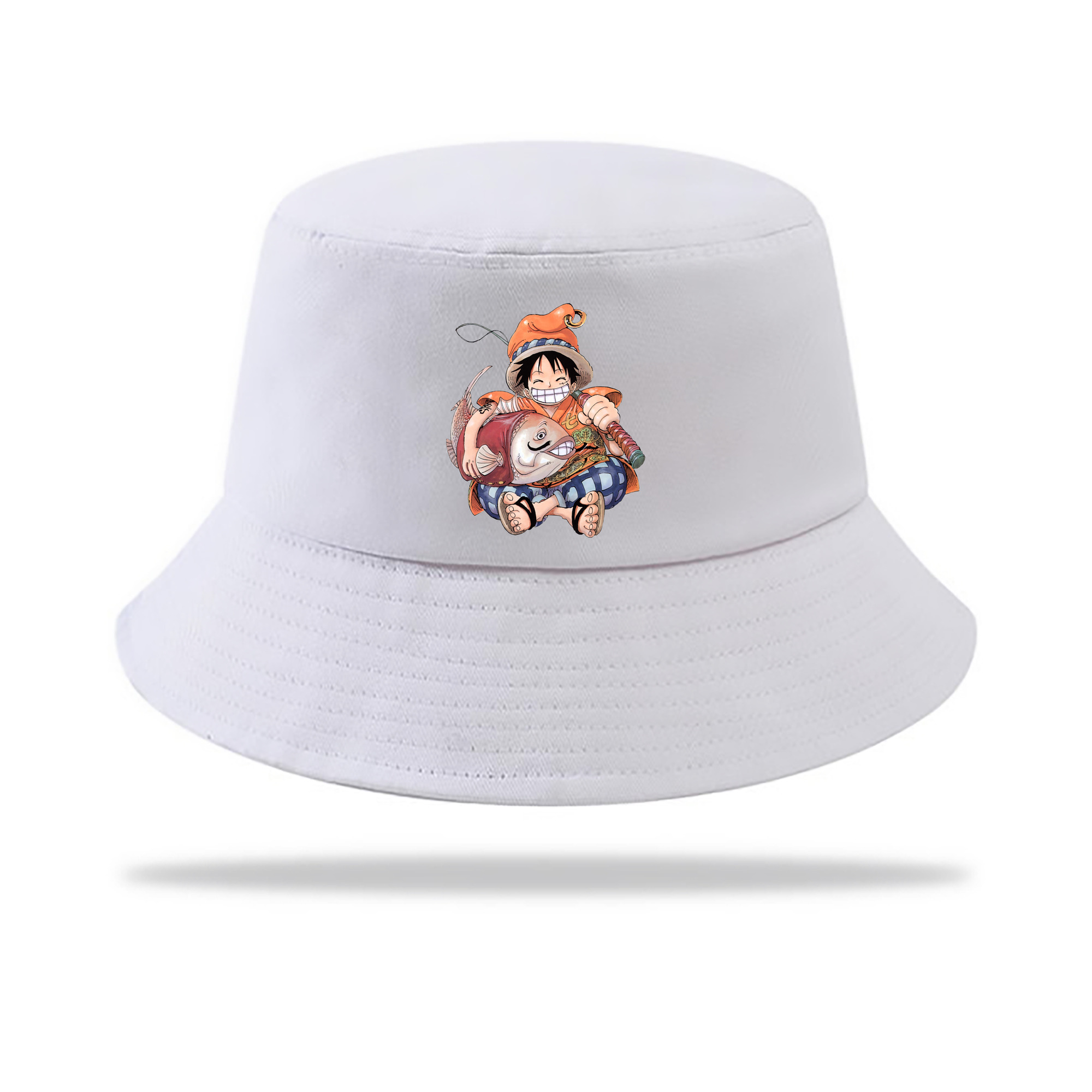 （画像用） ワンピース モンキー・D・ルフィ ONE PIECE Monkey D. Luffy アウトドア日除けバケットハット