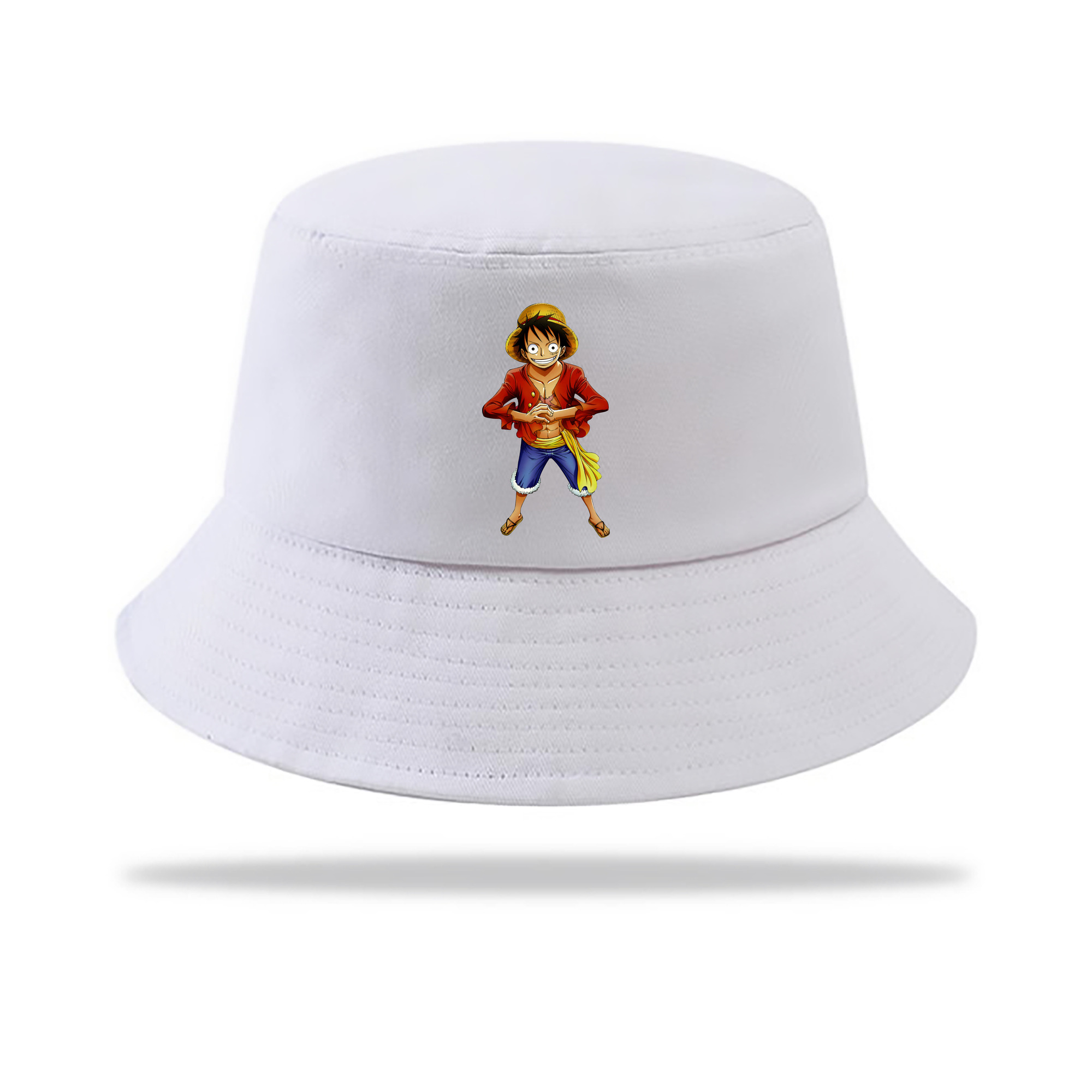 （画像用） ワンピース モンキー・D・ルフィ ONE PIECE Monkey D. Luffy アウトドア日除けバケットハット