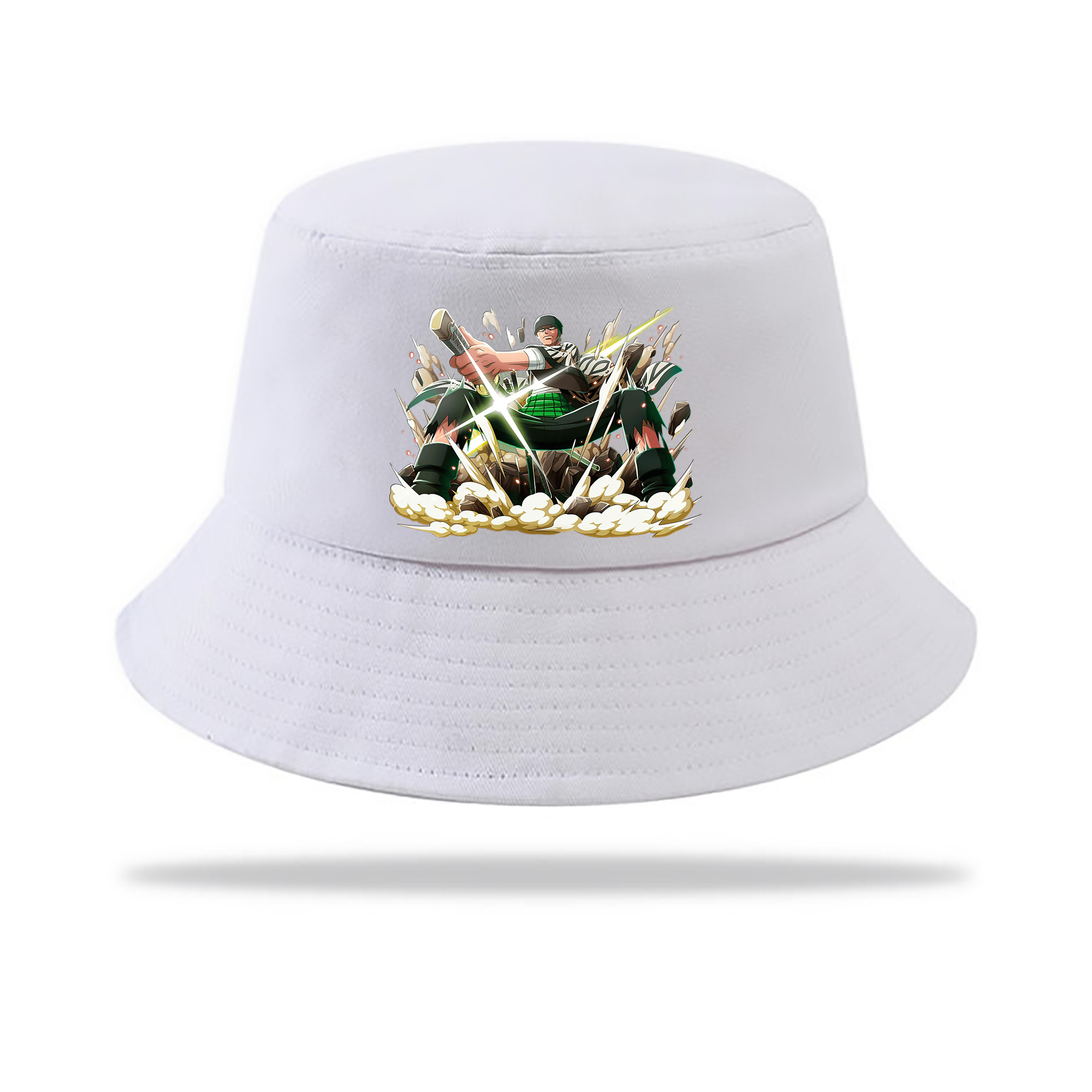 （画像用） ワンピース ロロノア・ゾロ ONE PIECE Roronoa Zoro アウトドア日除けバケットハット