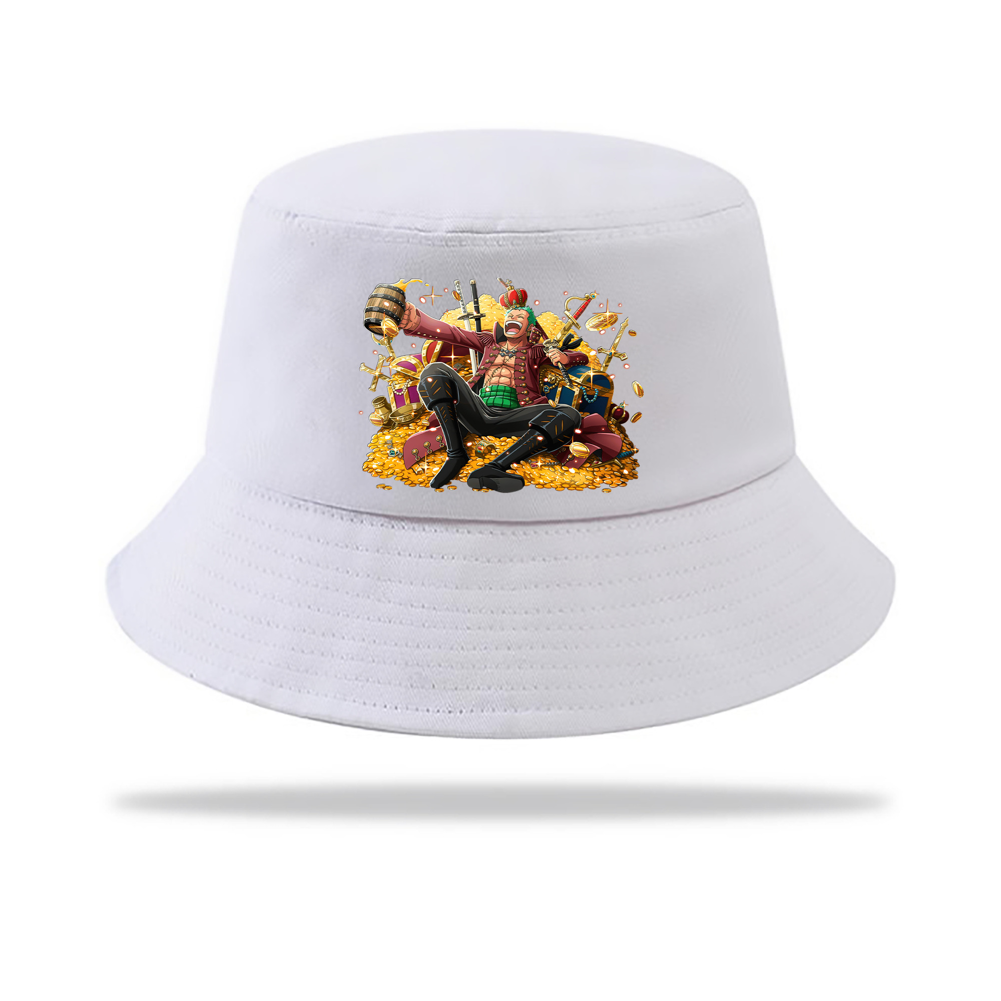 （画像用） ワンピース ロロノア・ゾロ ONE PIECE Roronoa Zoro アウトドア日除けバケットハット
