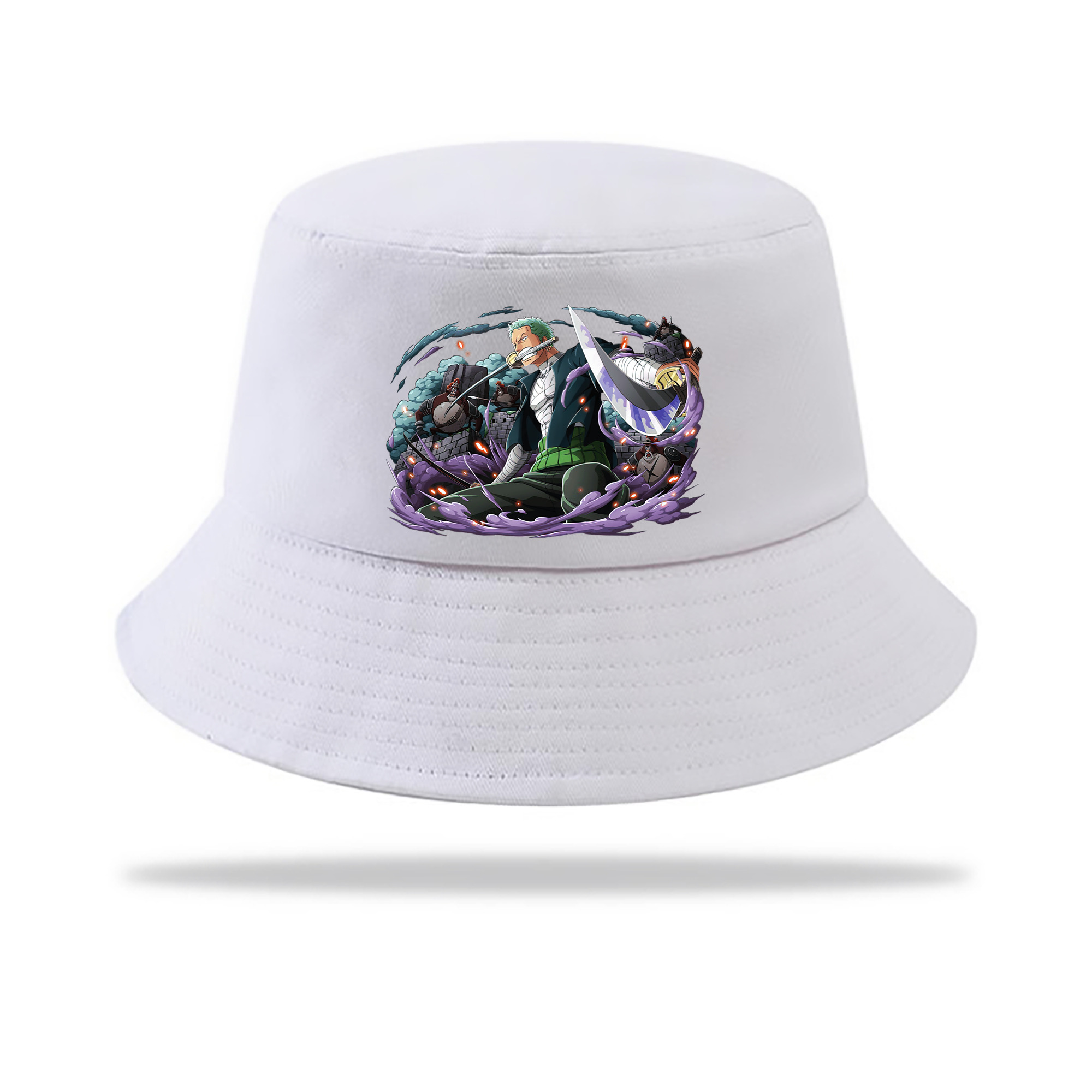 （画像用） ワンピース ロロノア・ゾロ ONE PIECE Roronoa Zoro アウトドア日除けバケットハット
