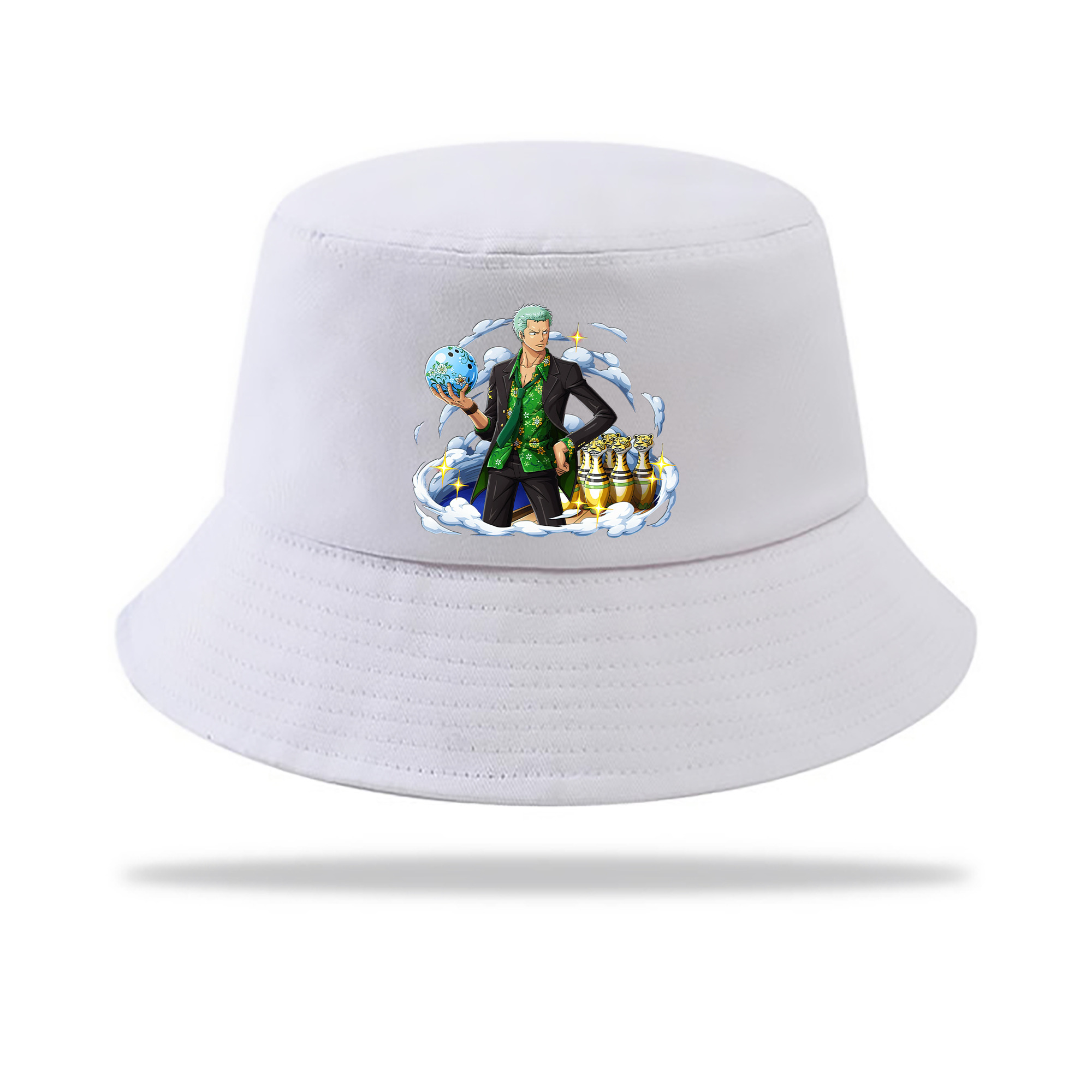 （画像用） ワンピース ロロノア・ゾロ ONE PIECE Roronoa Zoro アウトドア日除けバケットハット