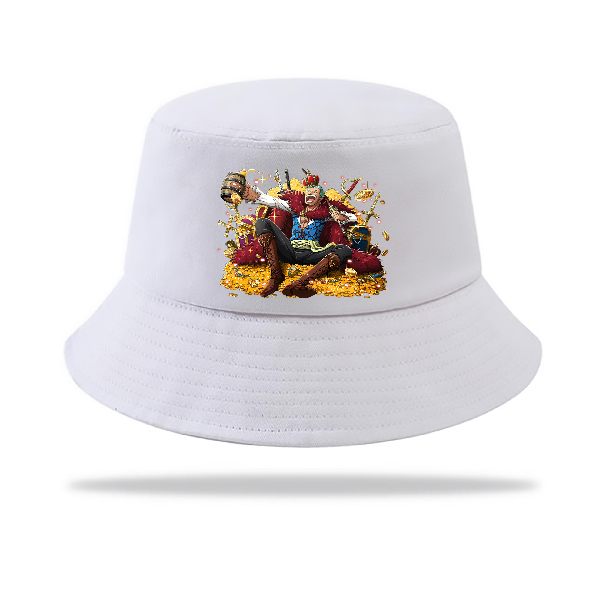 （画像用） ワンピース ロロノア・ゾロ ONE PIECE Roronoa Zoro アウトドア日除けバケットハット