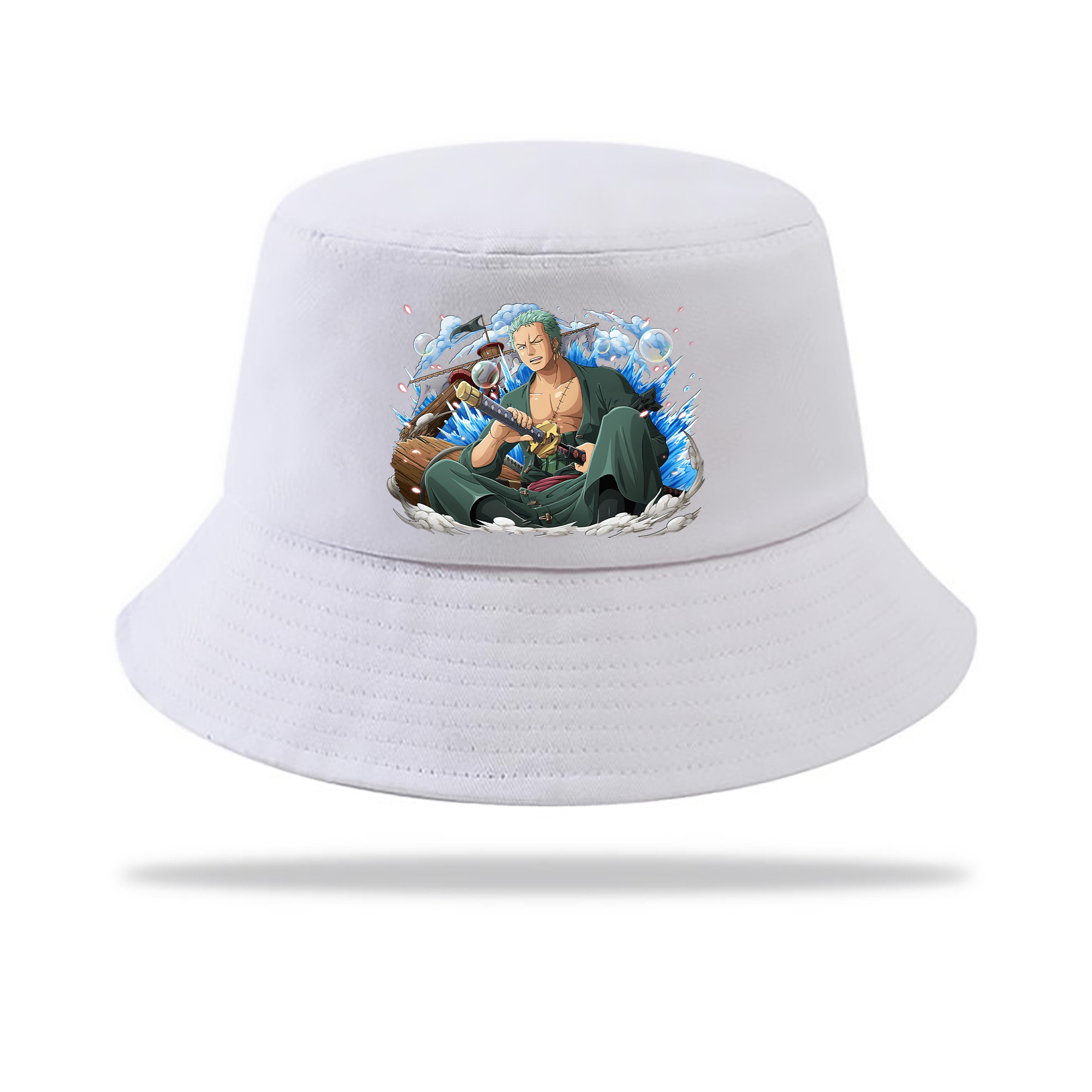 （画像用） ワンピース ロロノア・ゾロ ONE PIECE Roronoa Zoro アウトドア日除けバケットハット