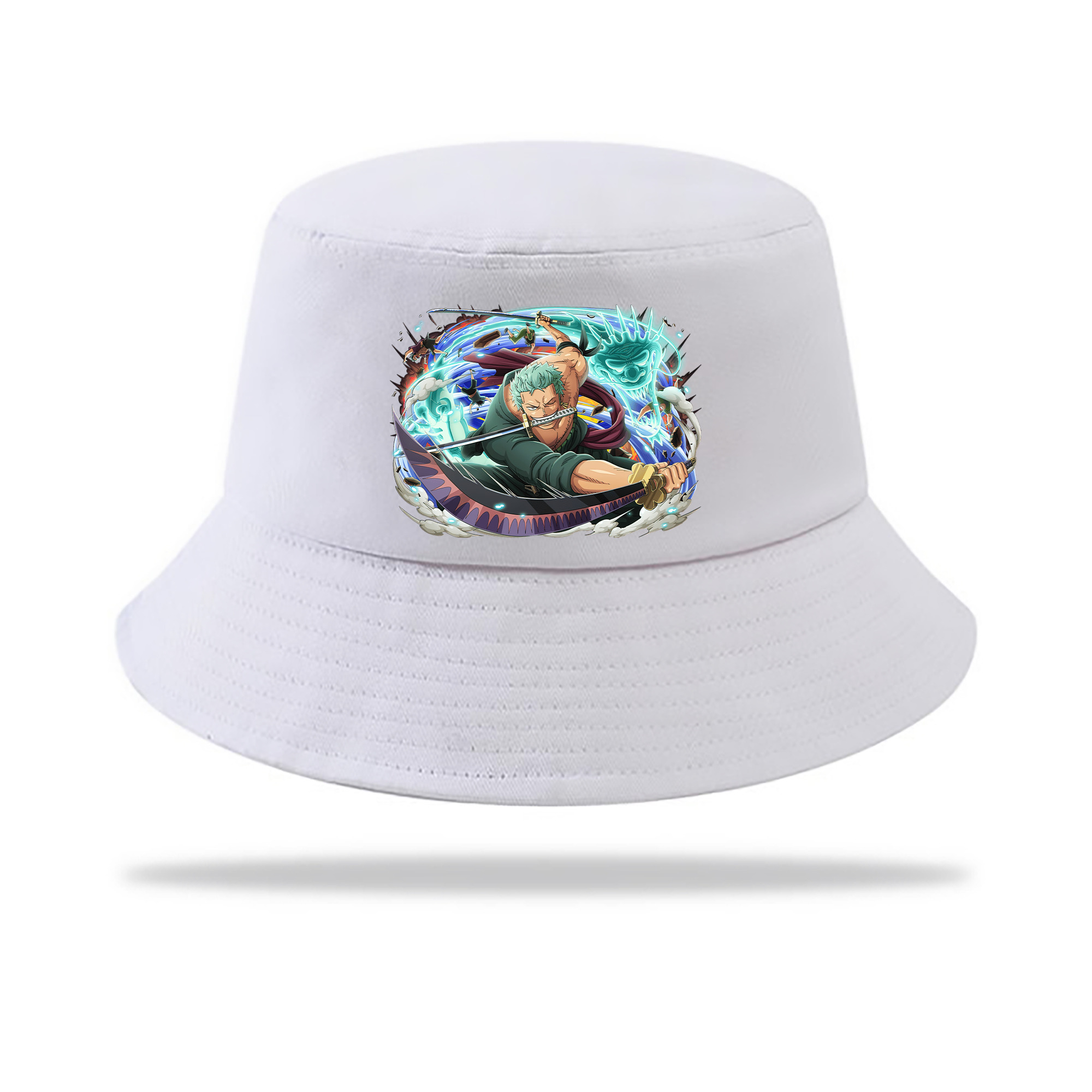 （画像用） ワンピース ロロノア・ゾロ ONE PIECE Roronoa Zoro アウトドア日除けバケットハット