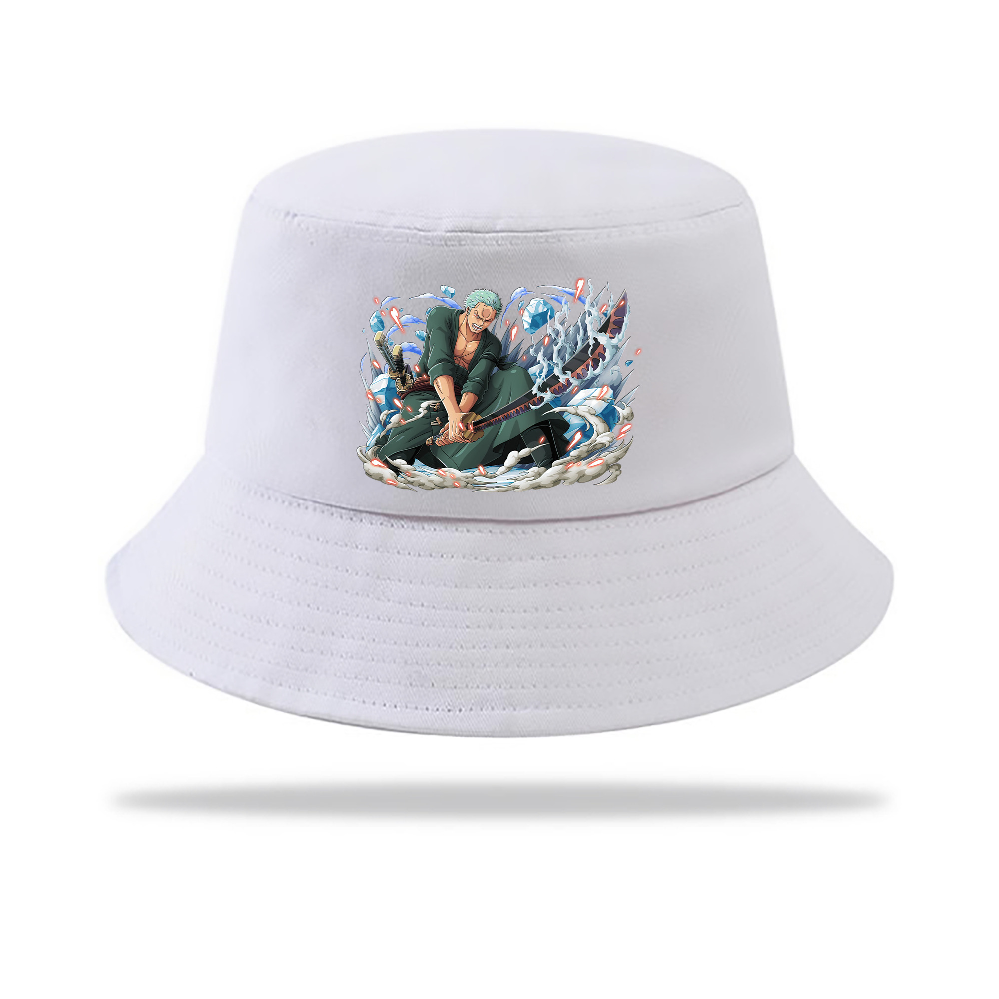 （画像用） ワンピース ロロノア・ゾロ ONE PIECE Roronoa Zoro アウトドア日除けバケットハット