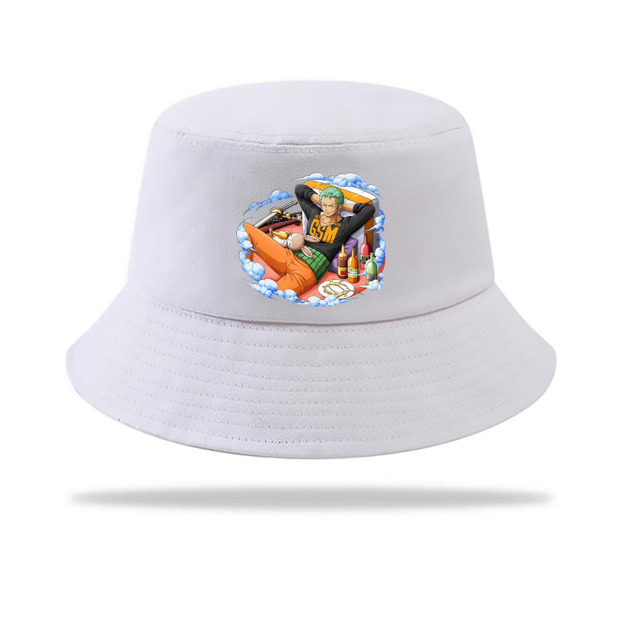 （画像用） ワンピース ロロノア・ゾロ ONE PIECE Roronoa Zoro アウトドア日除けバケットハット