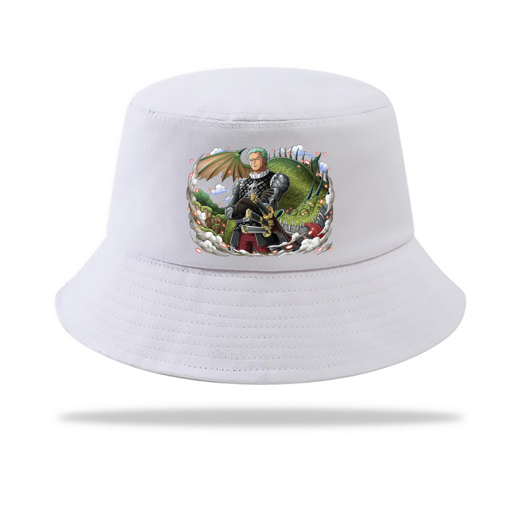 （画像用） ワンピース ロロノア・ゾロ ONE PIECE Roronoa Zoro アウトドア日除けバケットハット