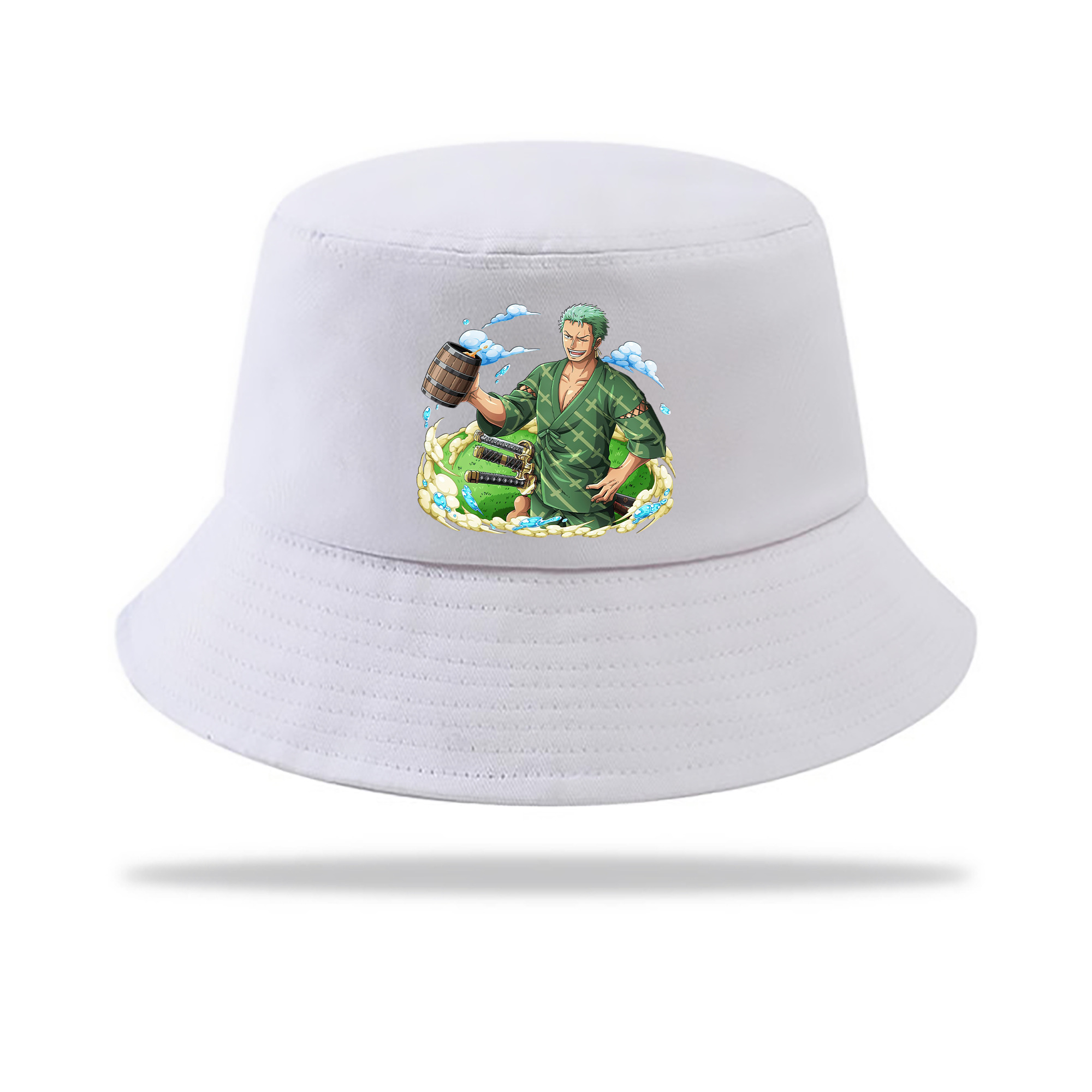 （画像用） ワンピース ロロノア・ゾロ ONE PIECE Roronoa Zoro アウトドア日除けバケットハット
