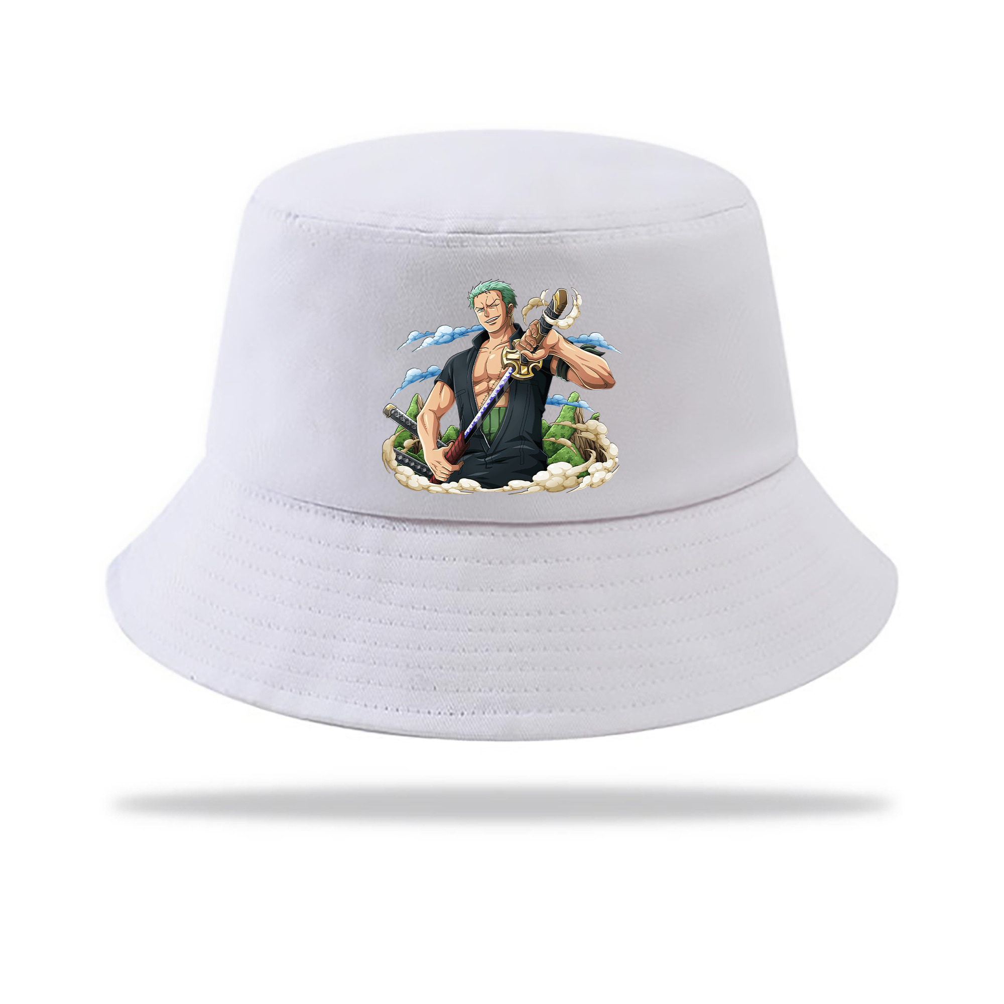 （画像用） ワンピース ロロノア・ゾロ ONE PIECE Roronoa Zoro アウトドア日除けバケットハット