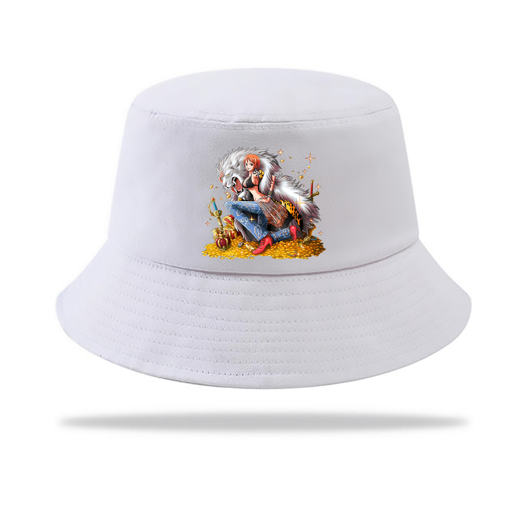 （画像用） ワンピース ナミ ONE PIECE Nami アウトドア日除けバケットハット