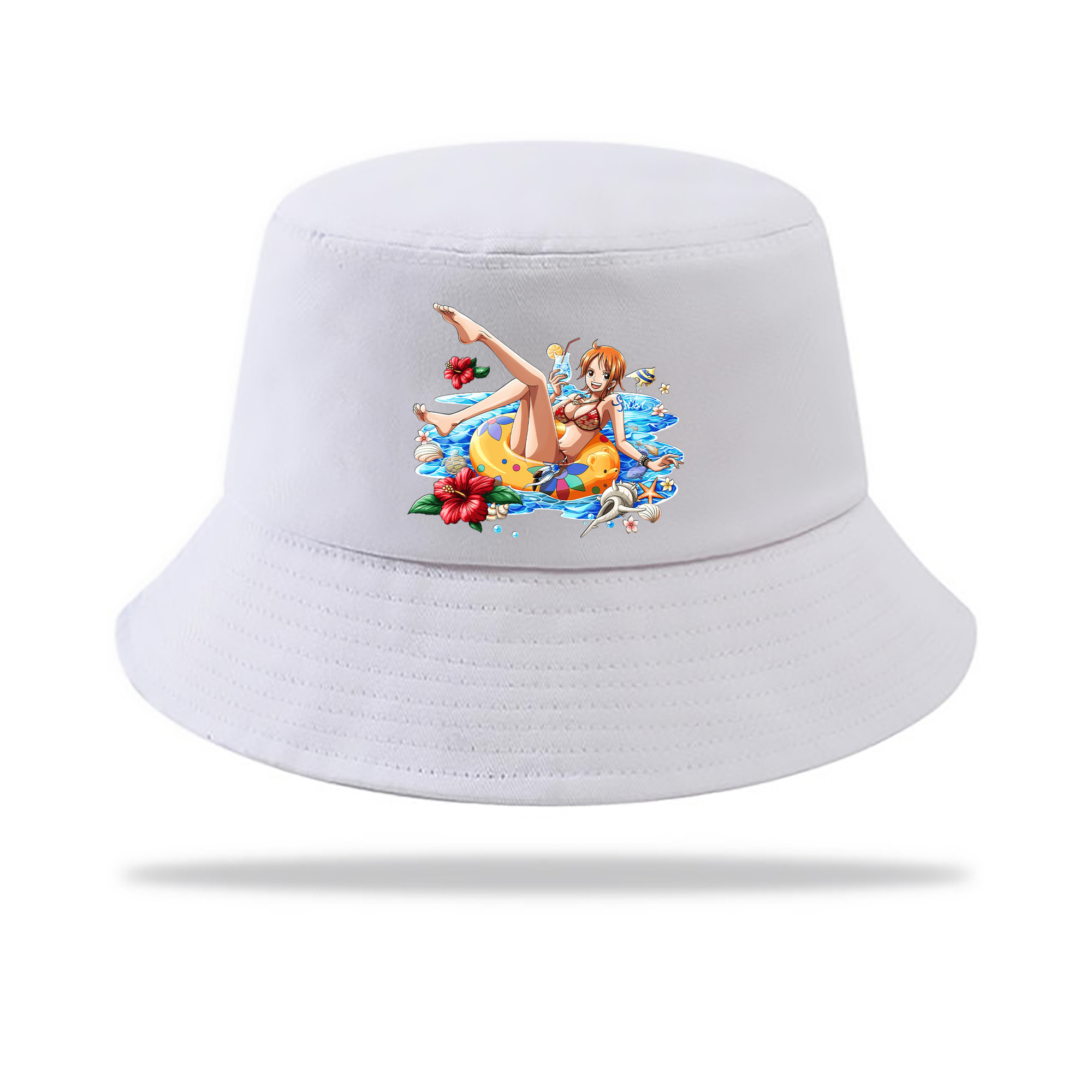 （画像用） ワンピース ナミ ONE PIECE Nami アウトドア日除けバケットハット