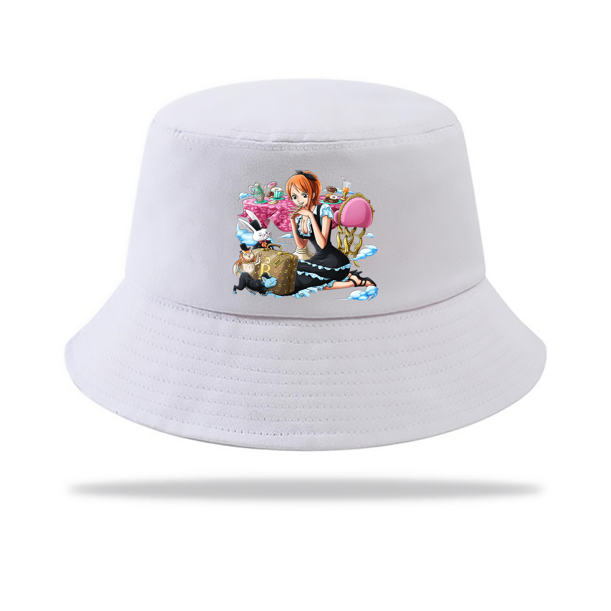（画像用） ワンピース ナミ ONE PIECE Nami アウトドア日除けバケットハット